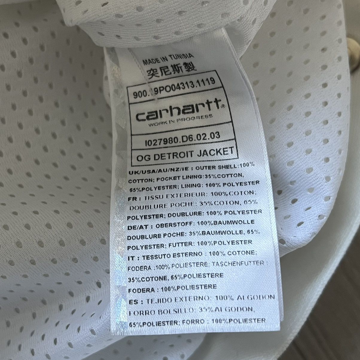 Carhartt Carhartt WIP OG Detroit Jacket Size US S / EU 44-46 / 1 - 7 Thumbnail