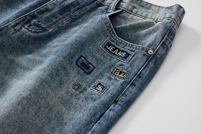 Jean American Vibe Retro High Street Jeans for Men Size US 32 / EU 48 - 4 Thumbnail