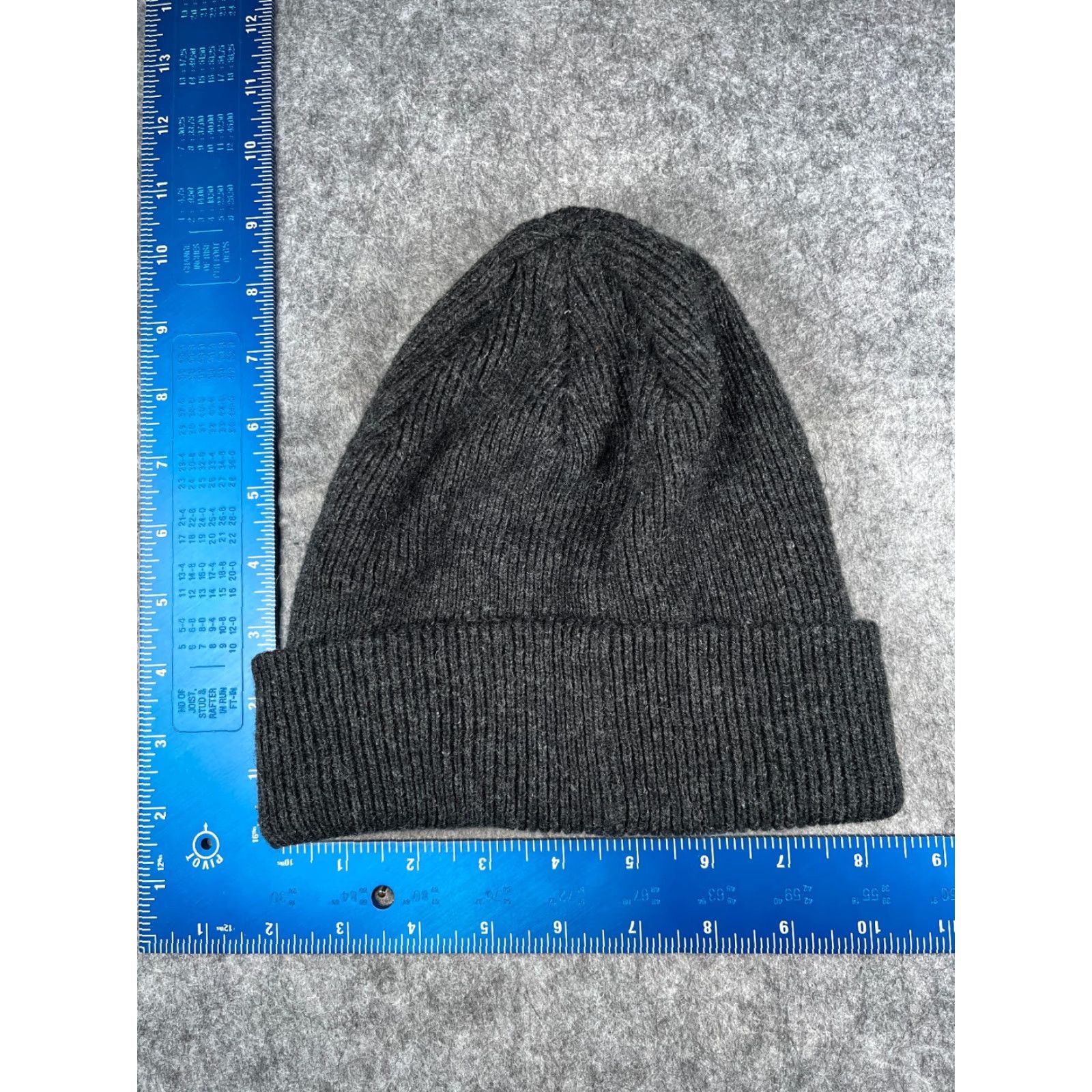 Vintage Bula Beanie Toque Adult One Size Dark Gray Knit Wool Acrylic Blend Made Canada Unisex Adults Beanie Gray Casual Workwear Outdoor Logo 90s? Size ONE SIZE - 4 Thumbnail