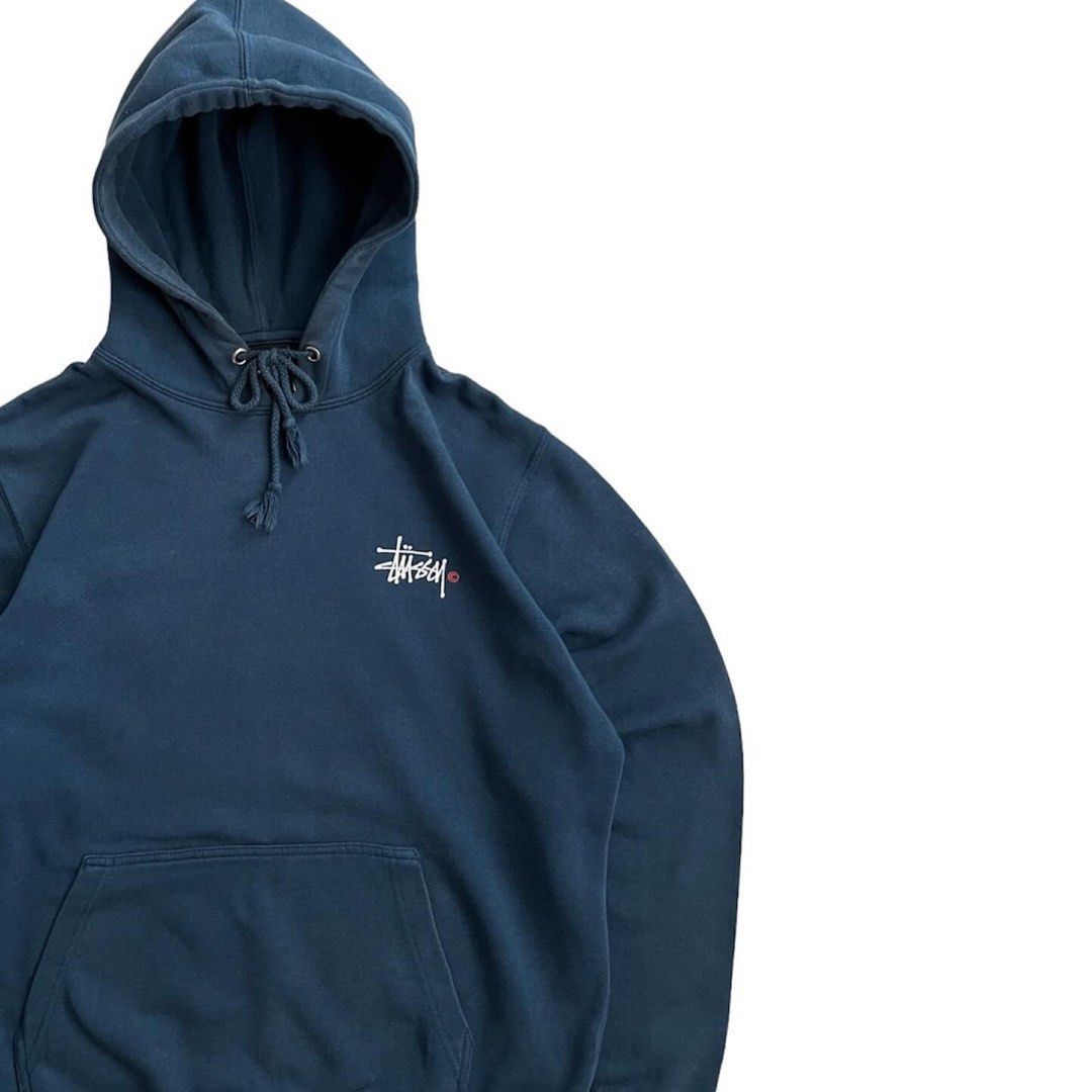 Stussy × Vintage Vintage Stussy Signature Pullover Hoodies Size US M / EU 48-50 / 2 - 4 Thumbnail