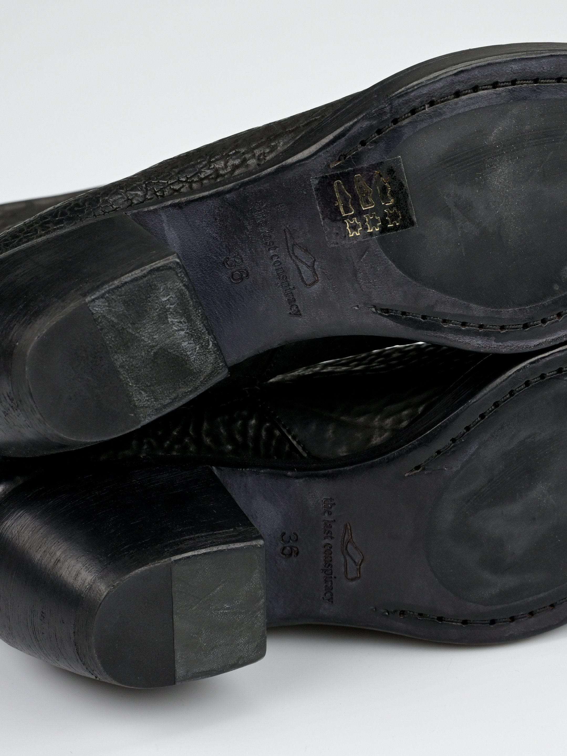 Isaac Sellam Experience The Last Conspiracy Leather Spine Ankle Boots Size US 6 / IT 36 - 9 Thumbnail