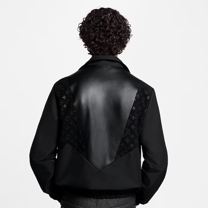 Louis Vuitton Leather Mix Track Top Size US XL / EU 56 / 4 - 3 Thumbnail