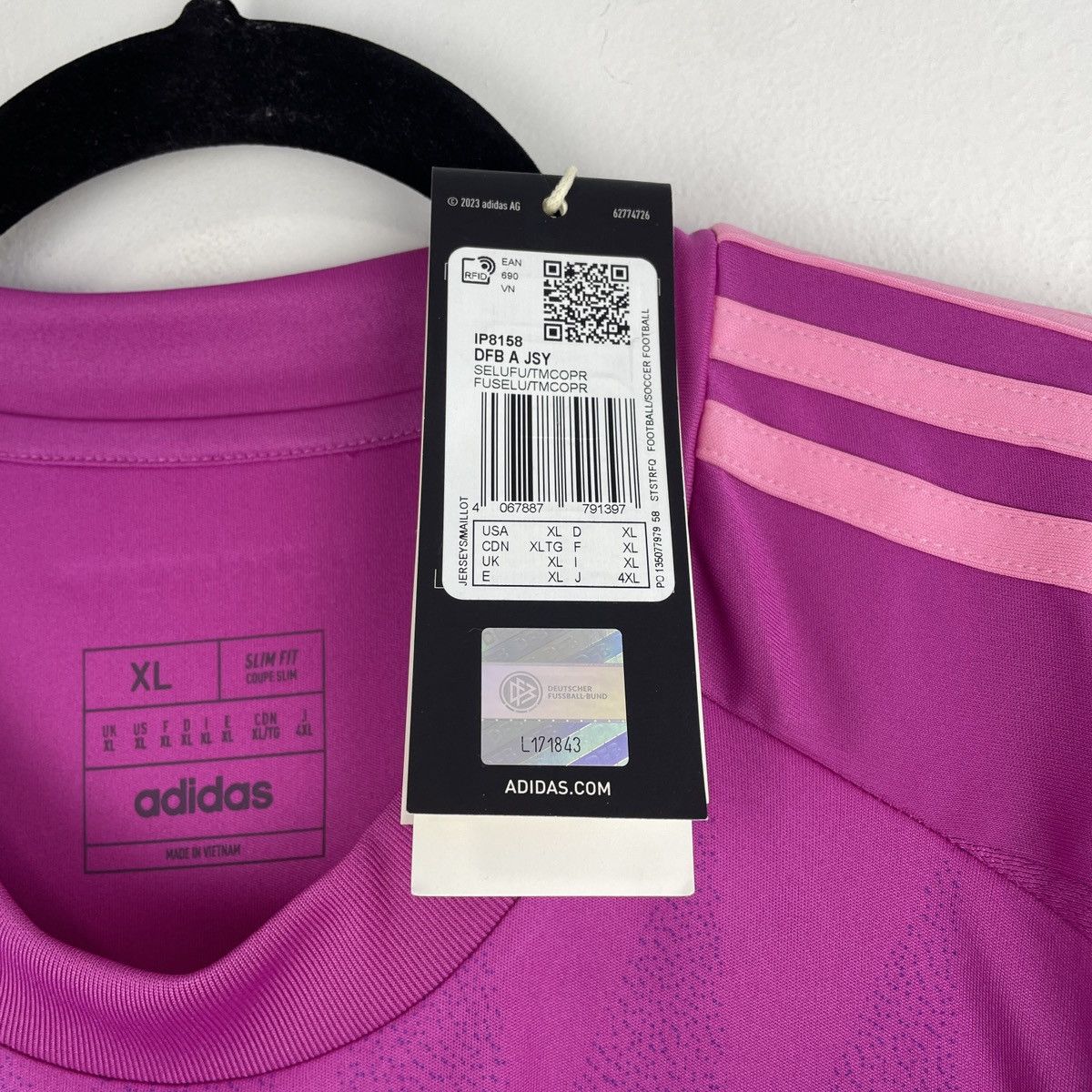 Adidas Germany Toni Kroos Adidas Genuine Jersey Euro 2024 size XL Size US XL / EU 56 / 4 - 7 Thumbnail