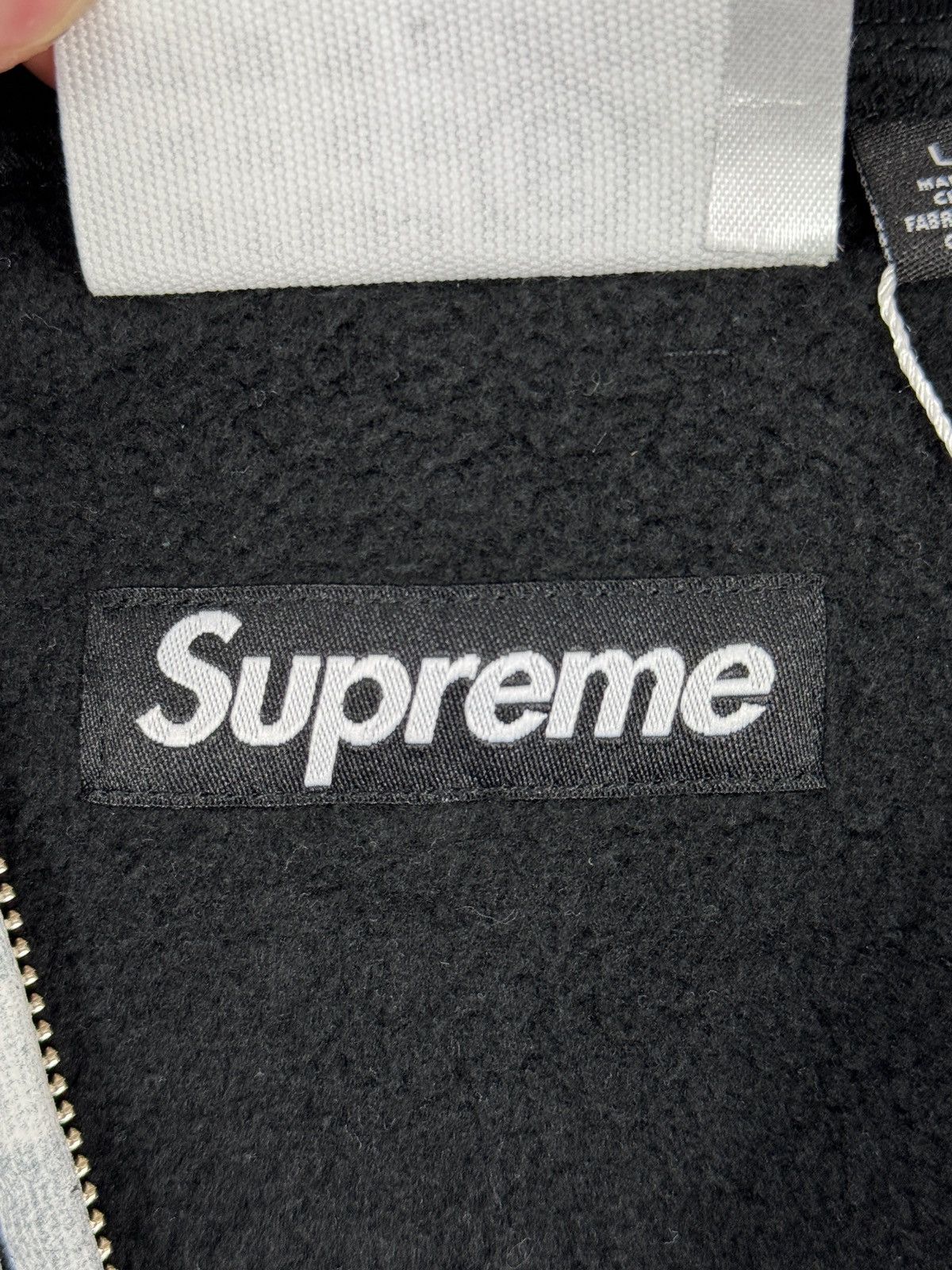 Maison Margiela × Supreme LOGO PRINT HOODIE Size US L / EU 52-54 / 3 - 6 Thumbnail