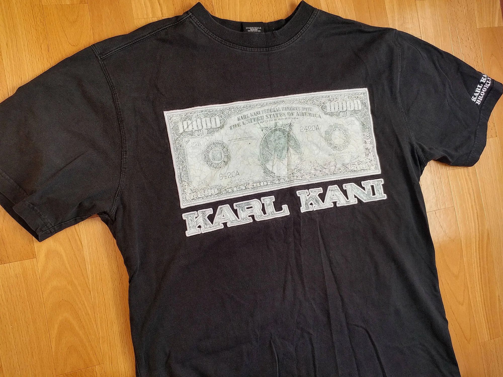 Karl Kani Karl Kani t-shirt, vintage 90s, 1990s hip hop, Y2K, size L Size US L / EU 52-54 / 3 - 6 Thumbnail
