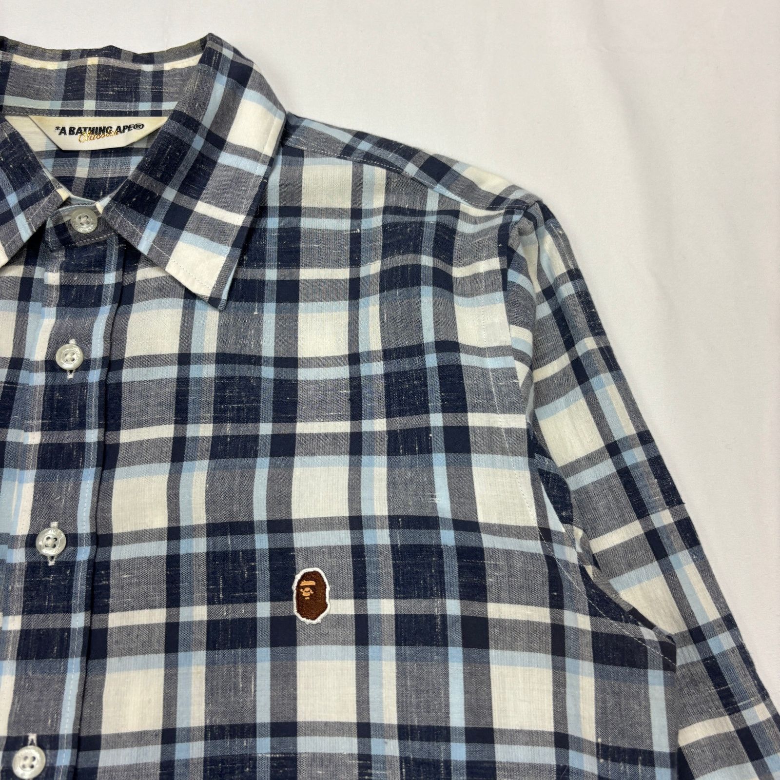 Bape A Bathing Ape BAPE Classics Plaid Button Up Shirt Men's S Size US S / EU 44-46 / 1 - 2 Thumbnail