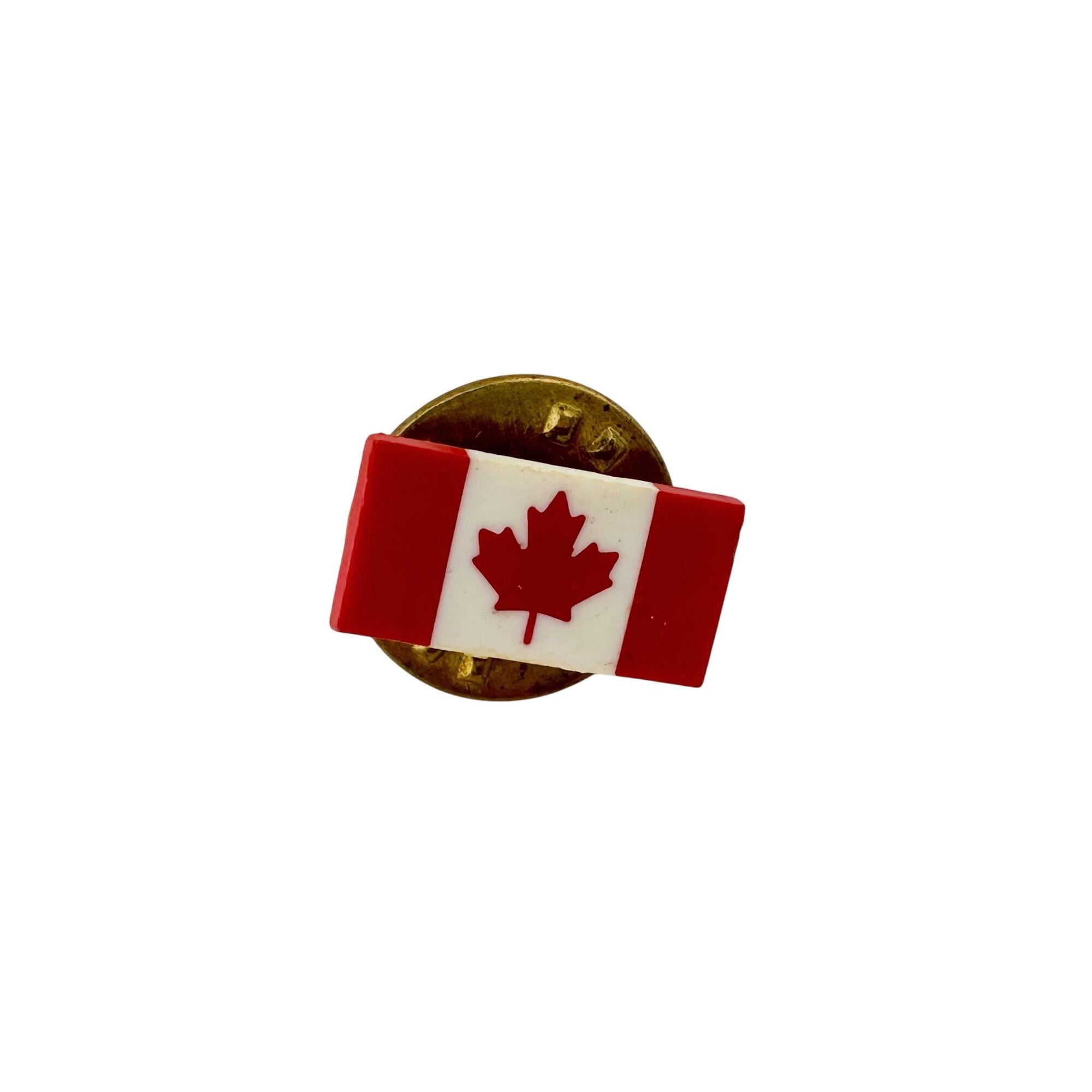 Other Miniature Canada Flag Lapel Pin Vintage Tie Tack Hat Pin Size ONE SIZE - 1 Thumbnail