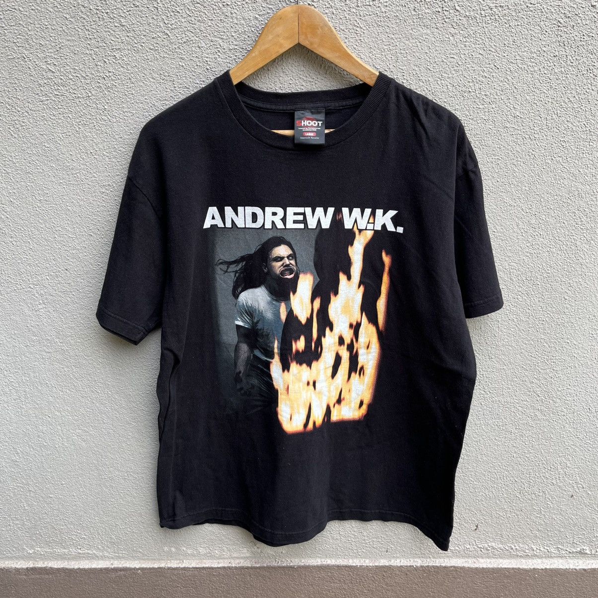 Band Tees Vintage ANDREW WK band tee Size US L / EU 52-54 / 3 - 1 Thumbnail
