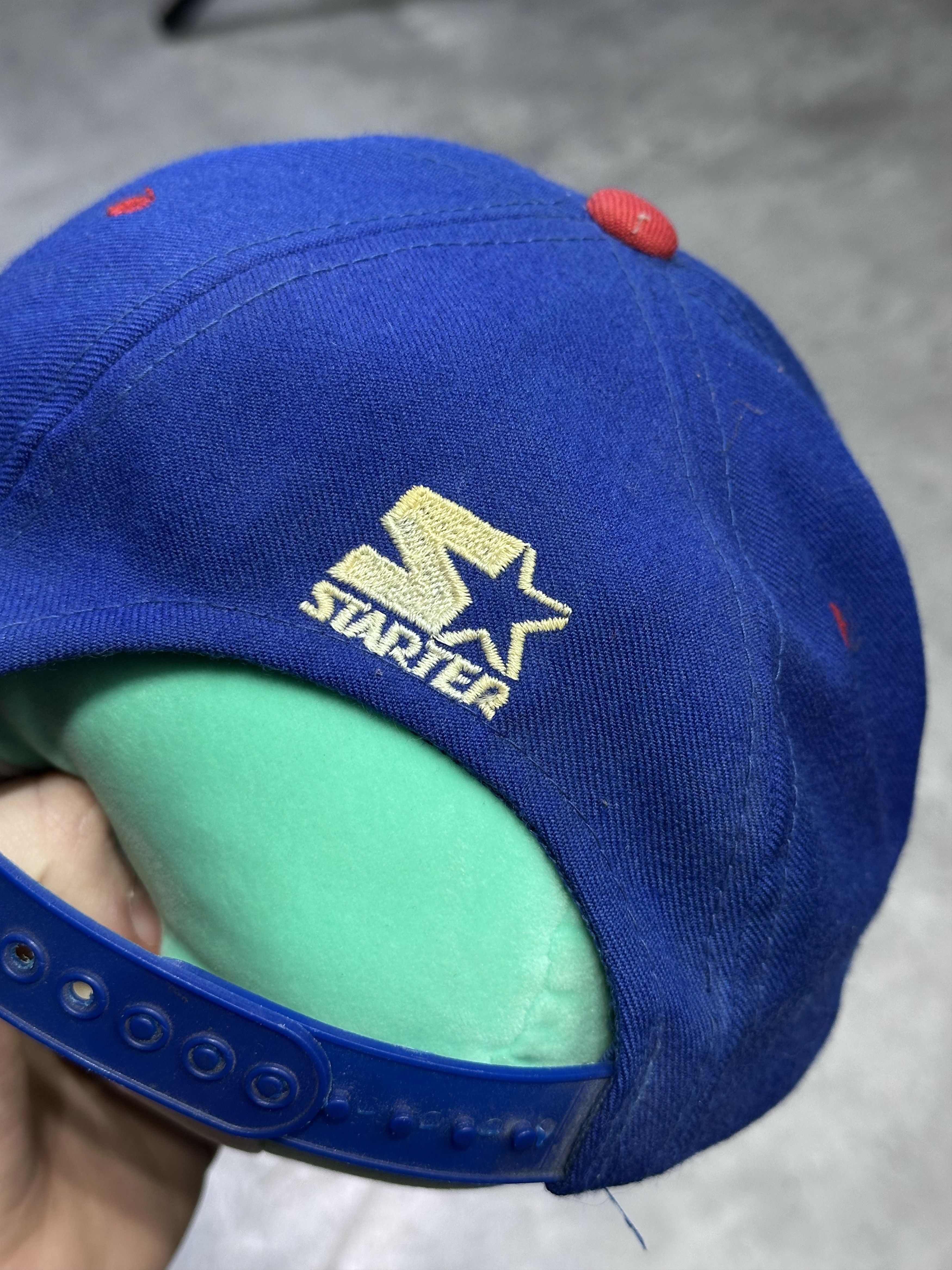 Starter New york rangers starter vintage hat blue snapback Size ONE SIZE - 3 Thumbnail