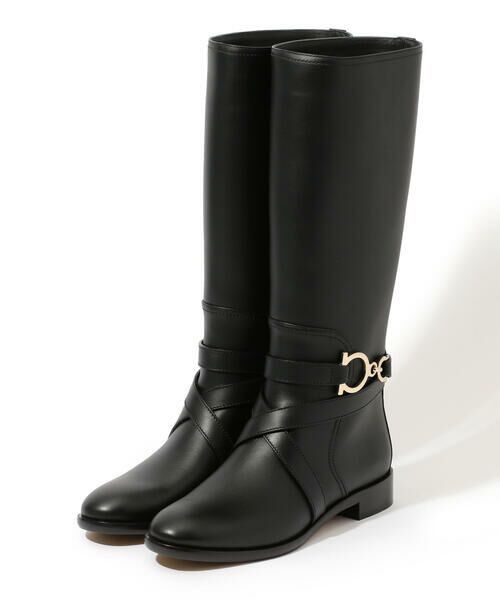 Salvatore Ferragamo o1y0426 Boots in Black Size US 6 / IT 36 - 5 Thumbnail
