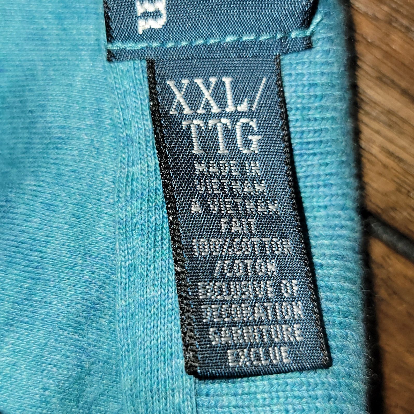 Polo Ralph Lauren Polo Ralph Lauren Teal Custom Fit Polo - Size XXL Size US XXL / EU 58 / 5 - 5 Thumbnail