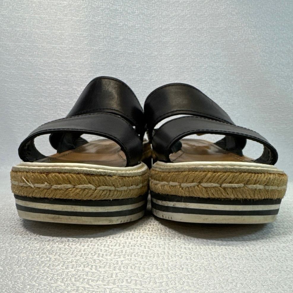 Prada Prada Black Espadrille Platform Sandals women sz 38.5 US 8 Size US 8 / IT 38 - 4 Thumbnail