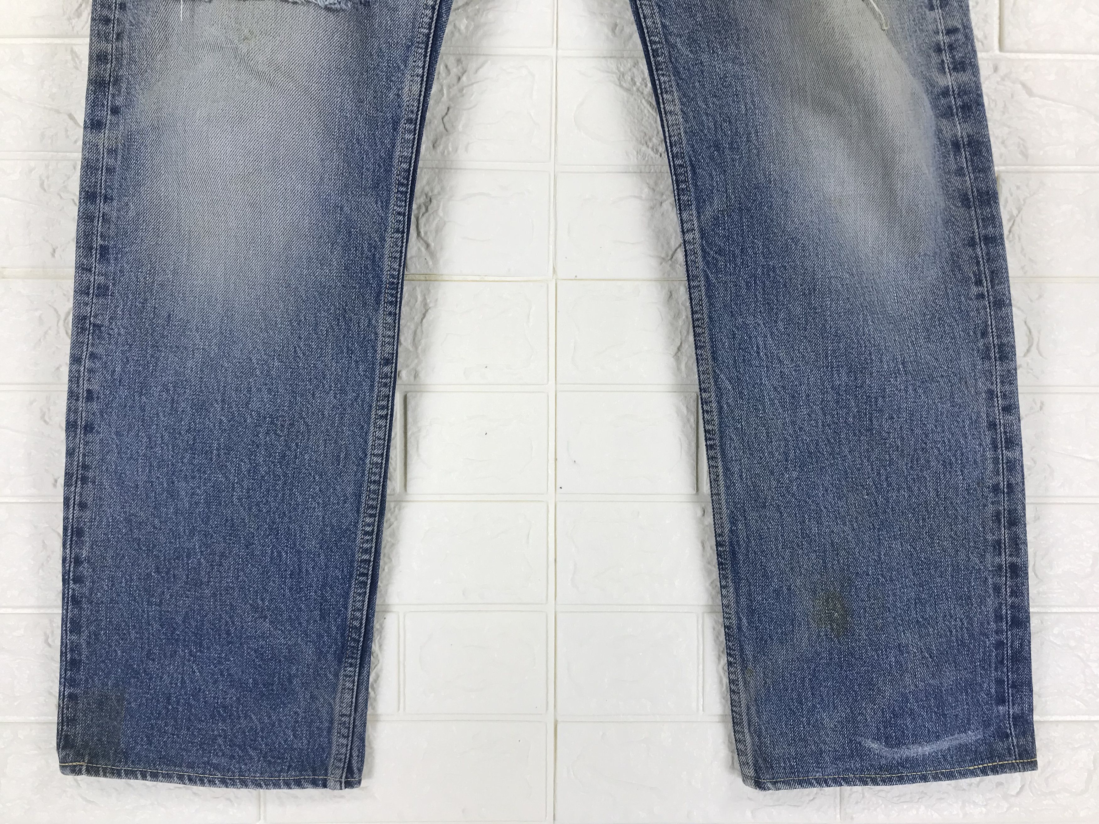 HOLLYWOOD RANCH MARKET Vintage 90s Blue Japan Hollywood Ranch Market Selvedge Jeans Size US 31 - 5 Thumbnail