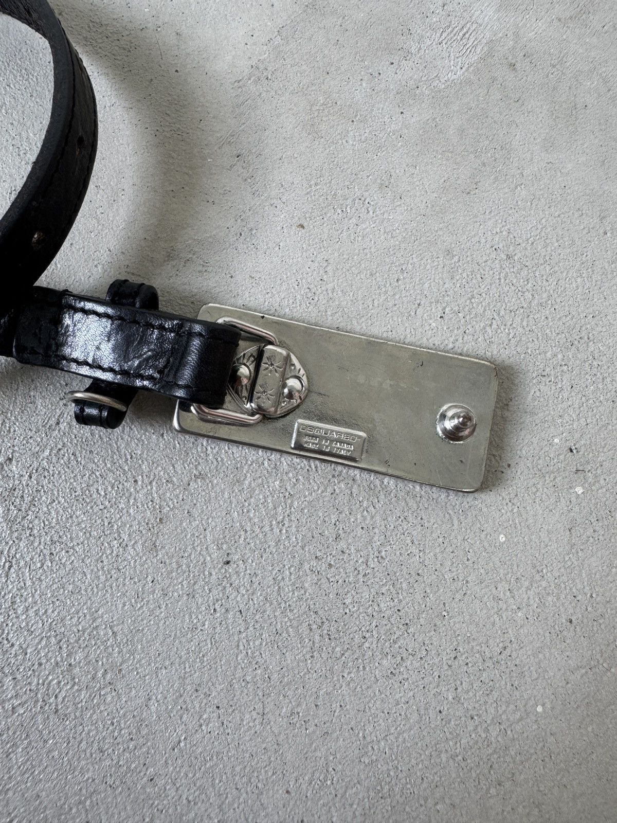 Designer × Dsquared2 Vintage Dsquared Belt Italy Size 30 - 8 Thumbnail