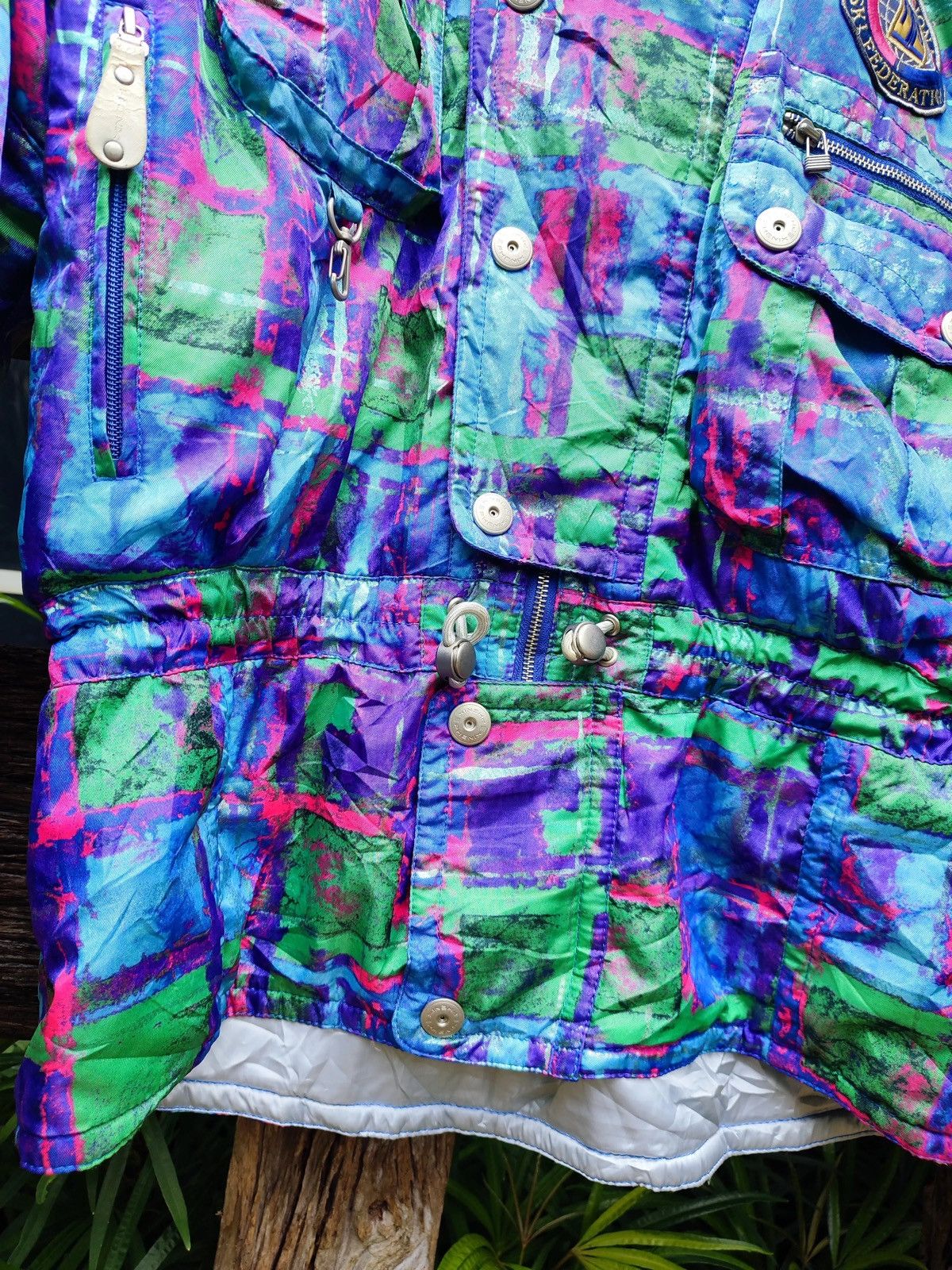 Phenix VTG 90s PHENIX FIS Limited Ski Jacket – Neon Abstract Print Size US L / EU 52-54 / 3 - 4 Thumbnail