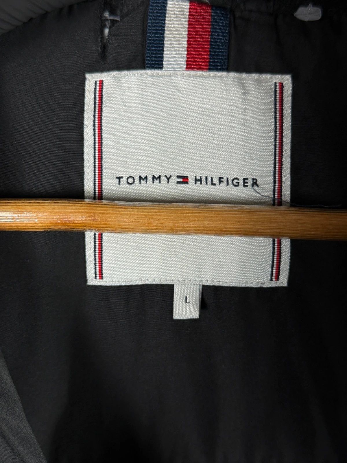 Tommy Hilfiger Tommy Hilfiger Women Down Coat Black Quilted Logo Size L / US 10 / IT 46 - 5 Thumbnail