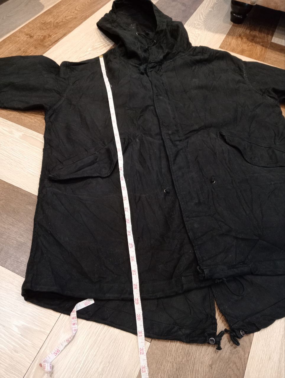 KATO KATO TOOL PROJECT JAPAN BLACK HOODED PARKA JACKET Size US L / EU 52-54 / 3 - 13 Thumbnail