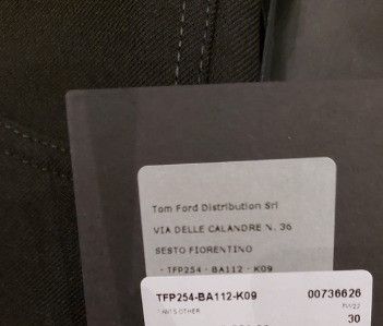 Tom Ford o1loc1c0824 TFP254 Pant in Khaki Size US 30 / EU 46 - 3 Thumbnail