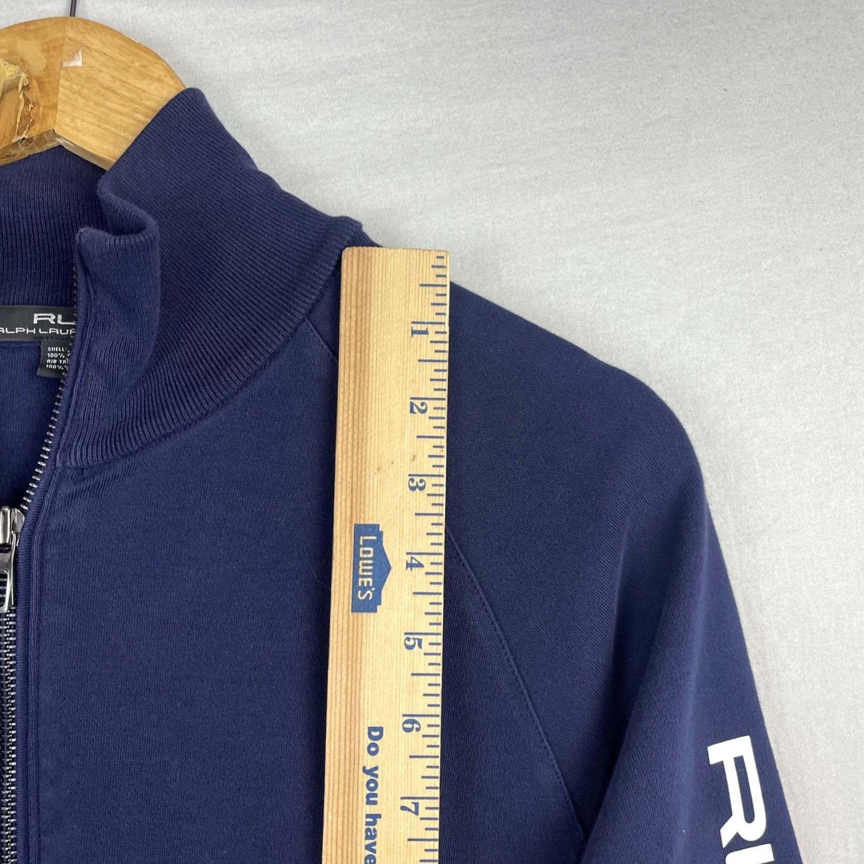 RLX Ralph Lauren RLX Ralph Lauren Track Jacket Mens Large Navy Blue Zip Up Performance Outdoor Size US L / EU 52-54 / 3 - 5 Thumbnail