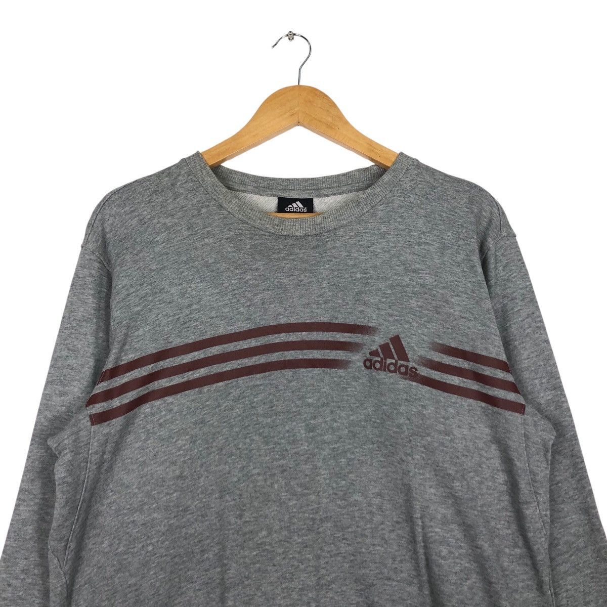 Adidas × Vintage Adidas Vintage Sweatshirt Streetwear Medium Size Size US M / EU 48-50 / 2 - 2 Thumbnail