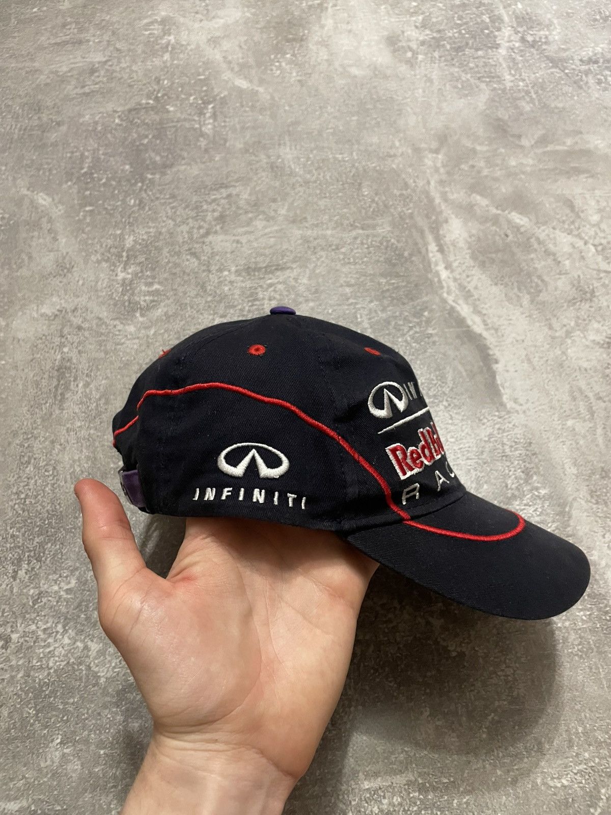 Red Bull × Vintage Vintage Infiniti Red Bull Racing Cap Hat Size ONE SIZE - 5 Thumbnail