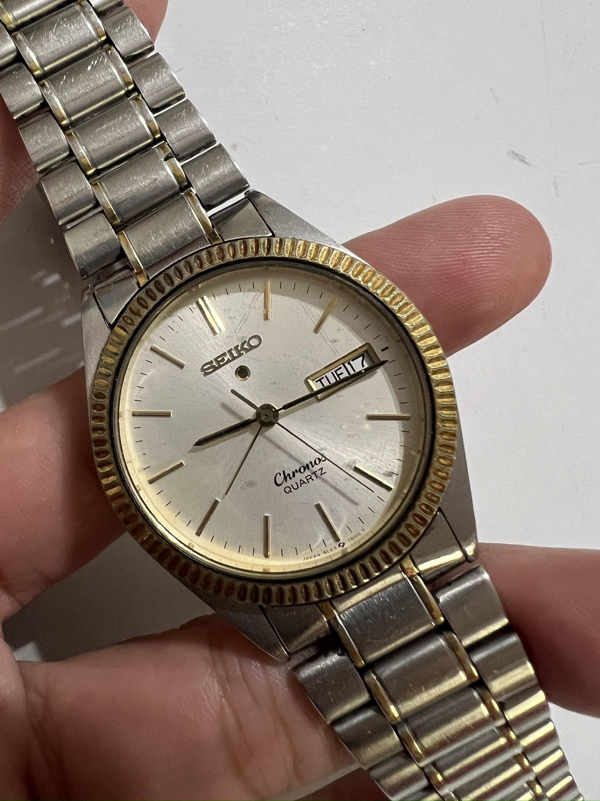 Seiko OG ALL Vintage 90s Seiko Chronos ALARM Size ONE SIZE - 1 Thumbnail
