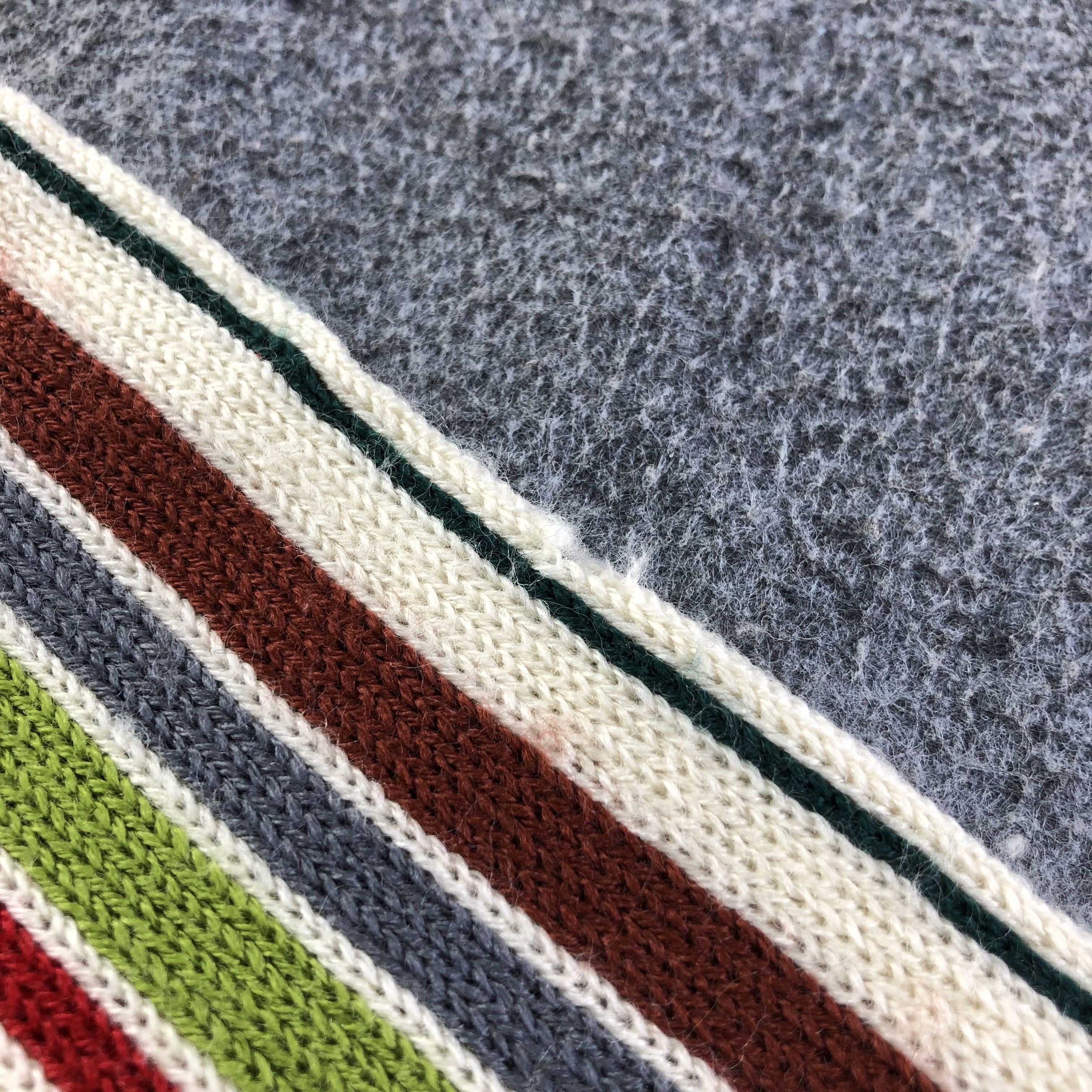 Paul Smith Paul Smith Knit Striped Wool Scarf Muffler V1815 Size ONE SIZE - 10 Thumbnail