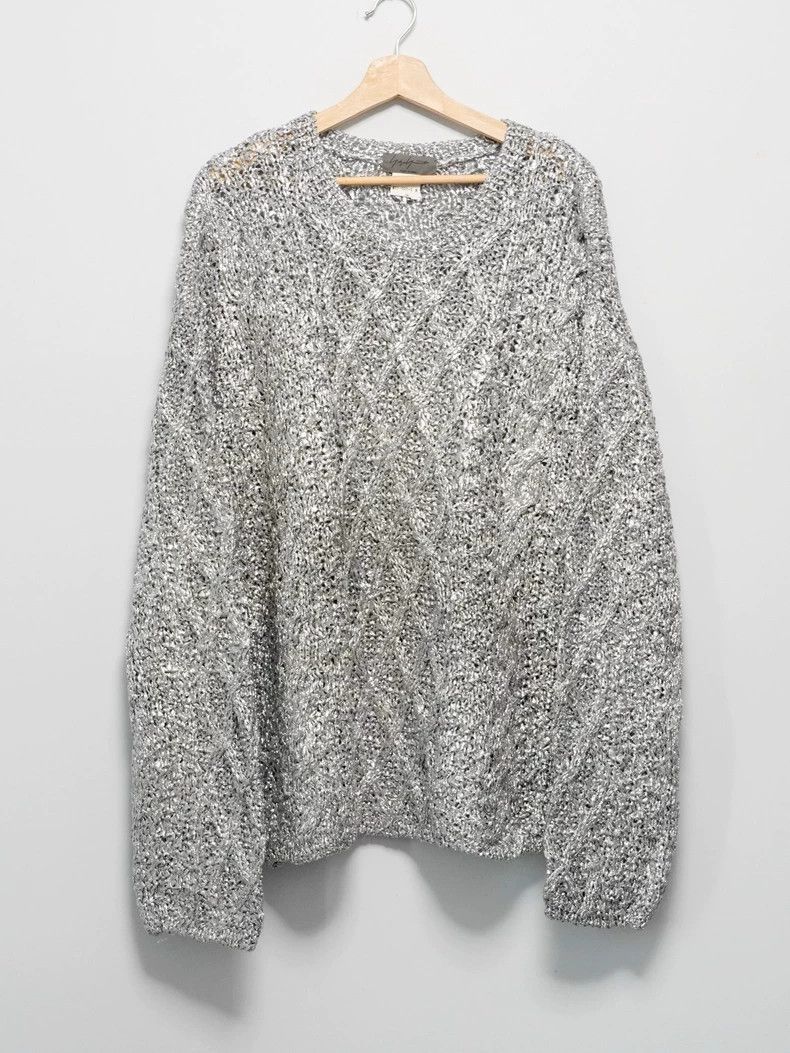 Yohji Yamamoto Yohji Yamamoto80ss sparkly prismatic knit sweater 2503-Next Size US M / EU 48-50 / 2 - 1 Thumbnail