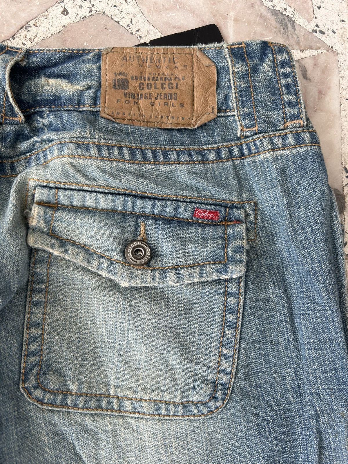 Carlo Colucci Colcci Vintage NWT Denim Size 28" / US 6 / IT 42 - 9 Thumbnail