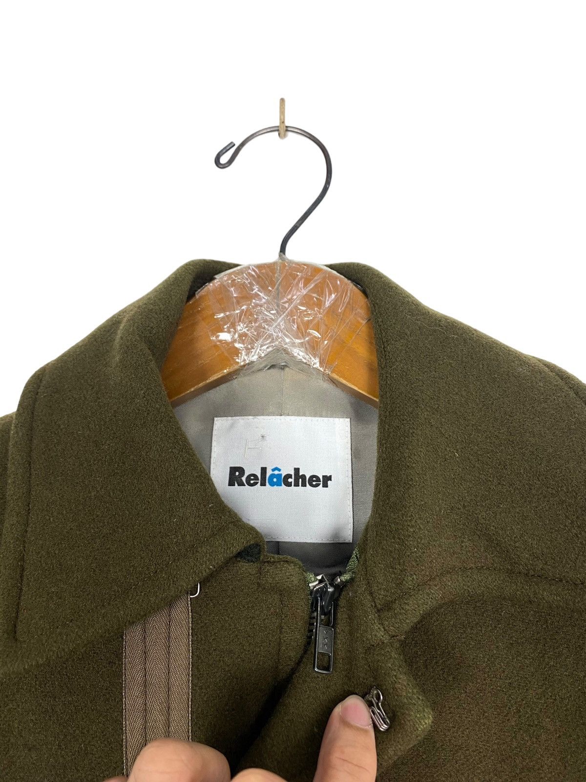 Japanese Brand Rare‼️ Vintage Relacher Wool Coat Size US XS / EU 42 / 0 - 5 Thumbnail