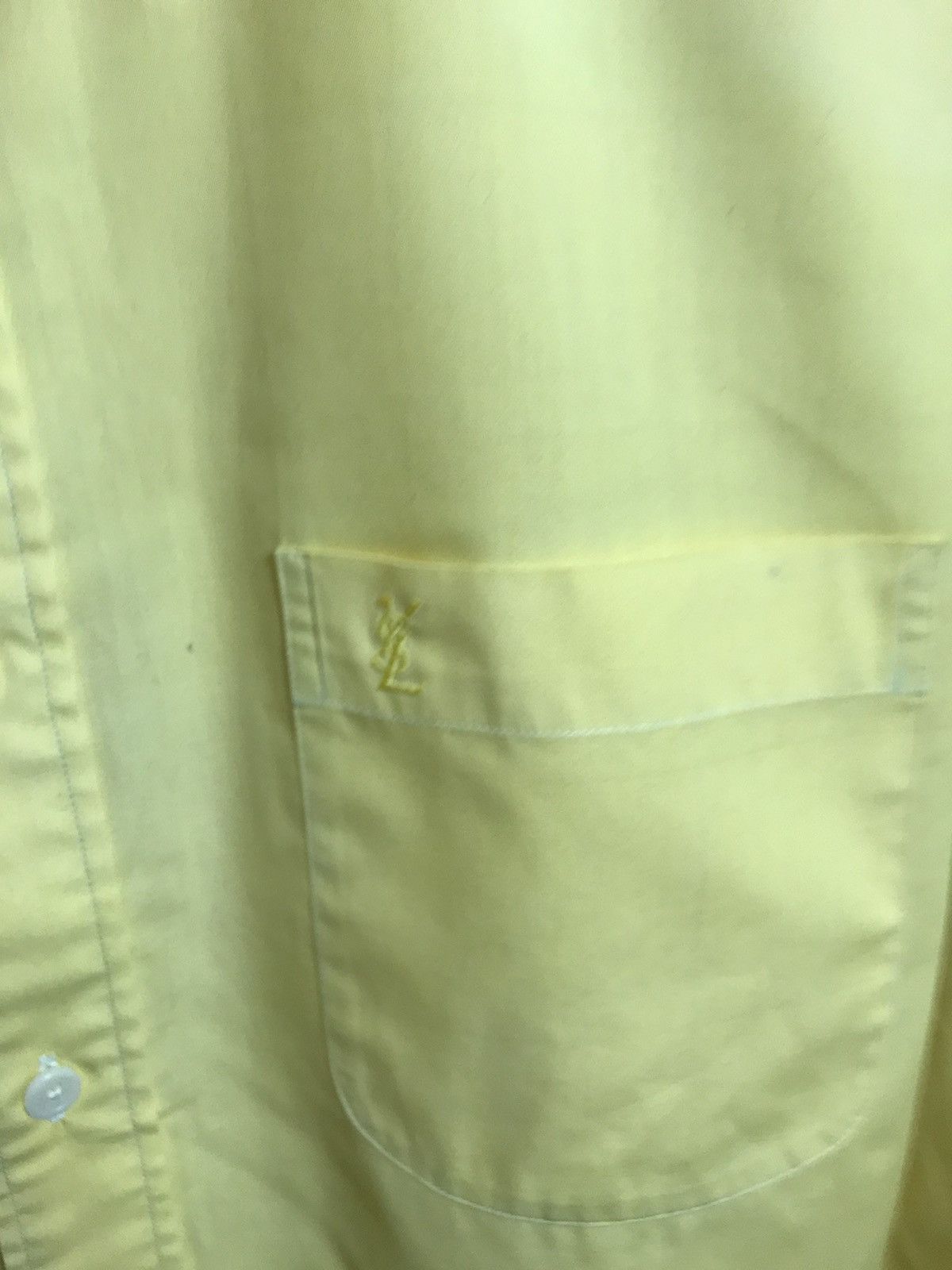 Vintage × Yves Saint Laurent YSL Yves Saint Laurent luxury shirt Size US L / EU 52-54 / 3 - 3 Thumbnail