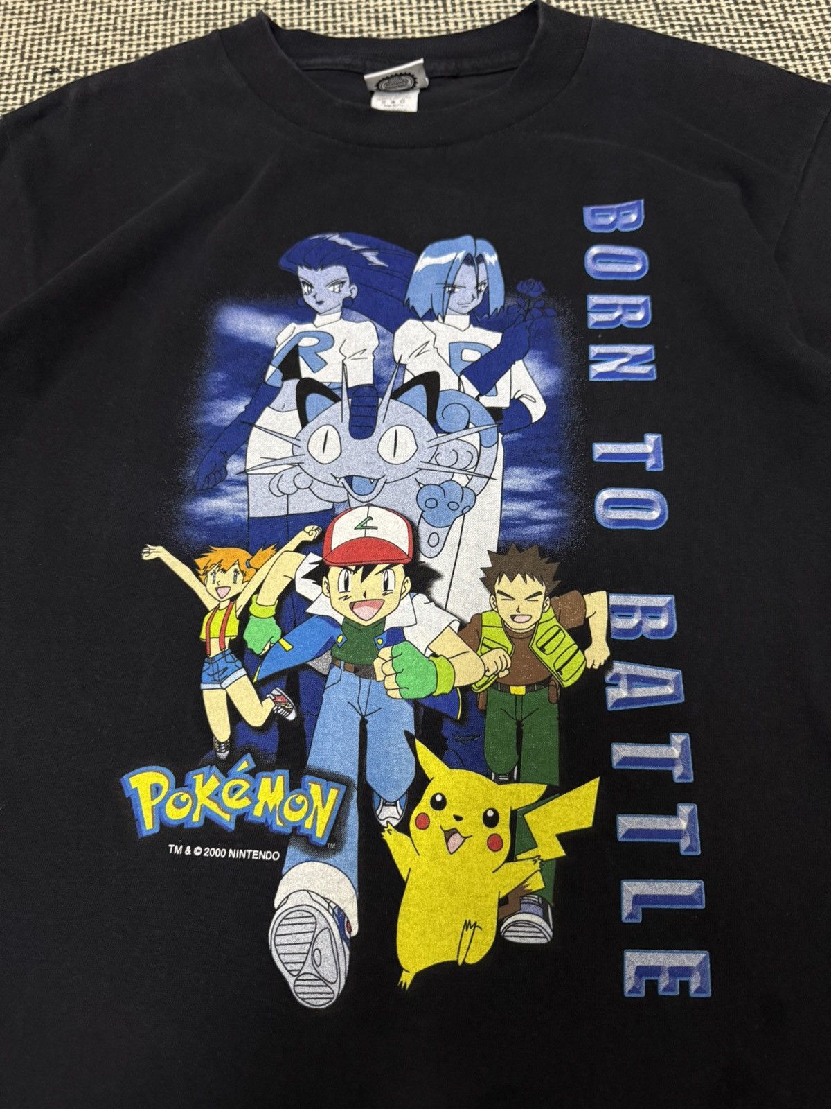 Anime × Pokemon × Vintage Vintage Pokemon Team Rocket Tshirt Size US M / EU 48-50 / 2 - 1 Thumbnail