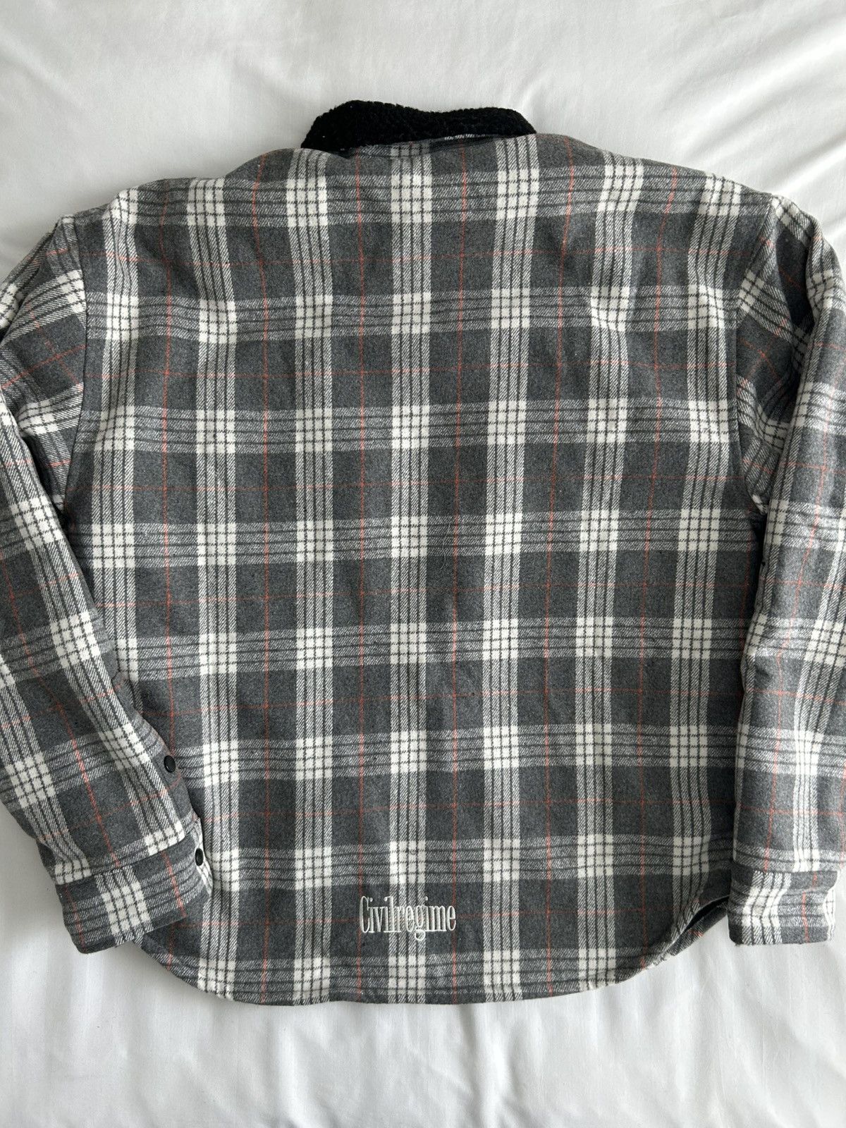 Civil Regime Civil Regime Sherpa Lined Flannel Embroidered Size US L / EU 52-54 / 3 - 9 Thumbnail