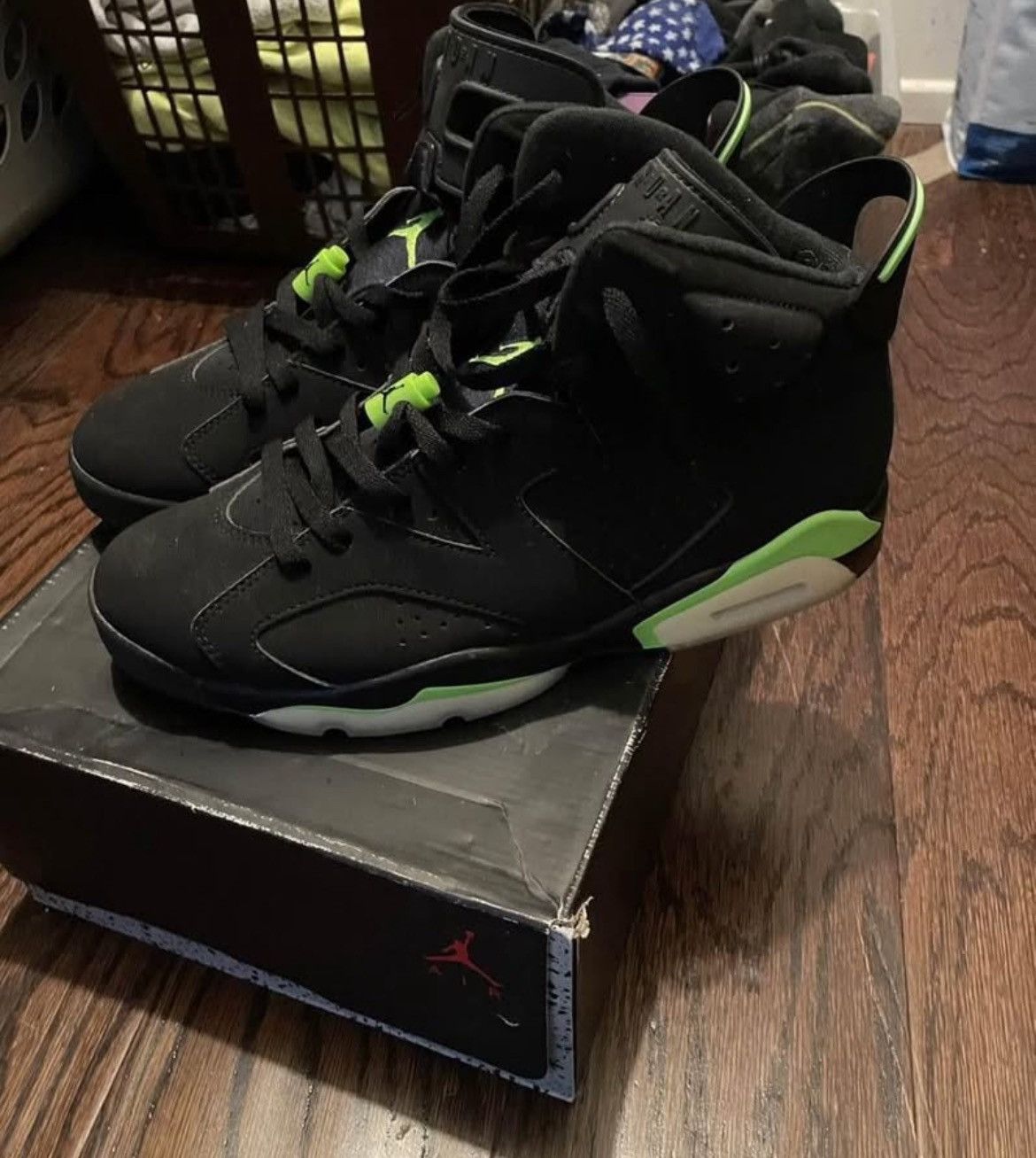 Jordan Brand Jordan 6 Electric Green Size US 10.5 / EU 43-44 - 4 Thumbnail