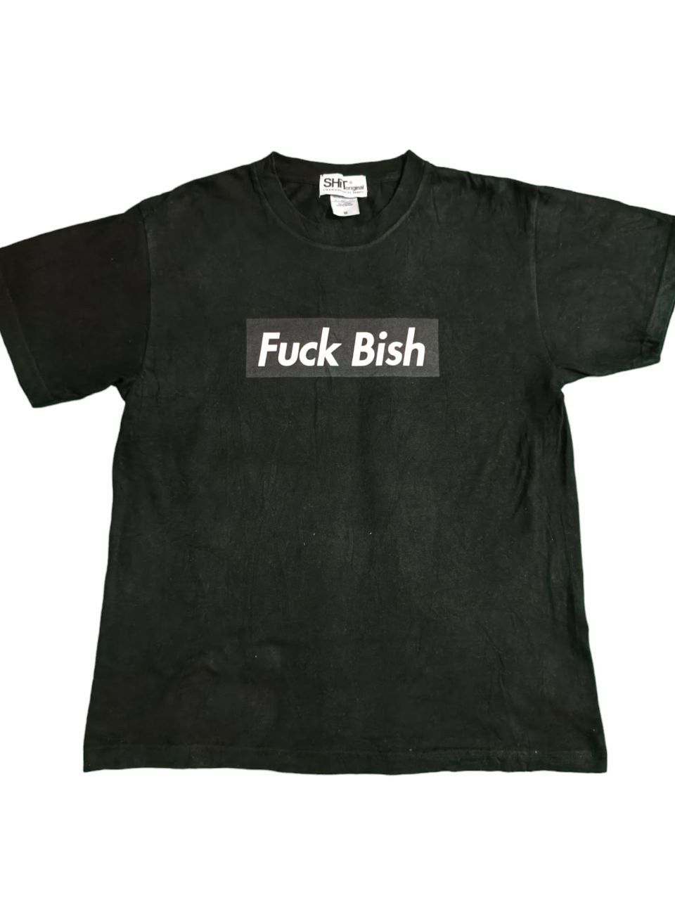 Japanese Brand SHiT Original Fuck Bish Rock Metal Rare T Shirt Size US M / EU 48-50 / 2 - 1 Thumbnail