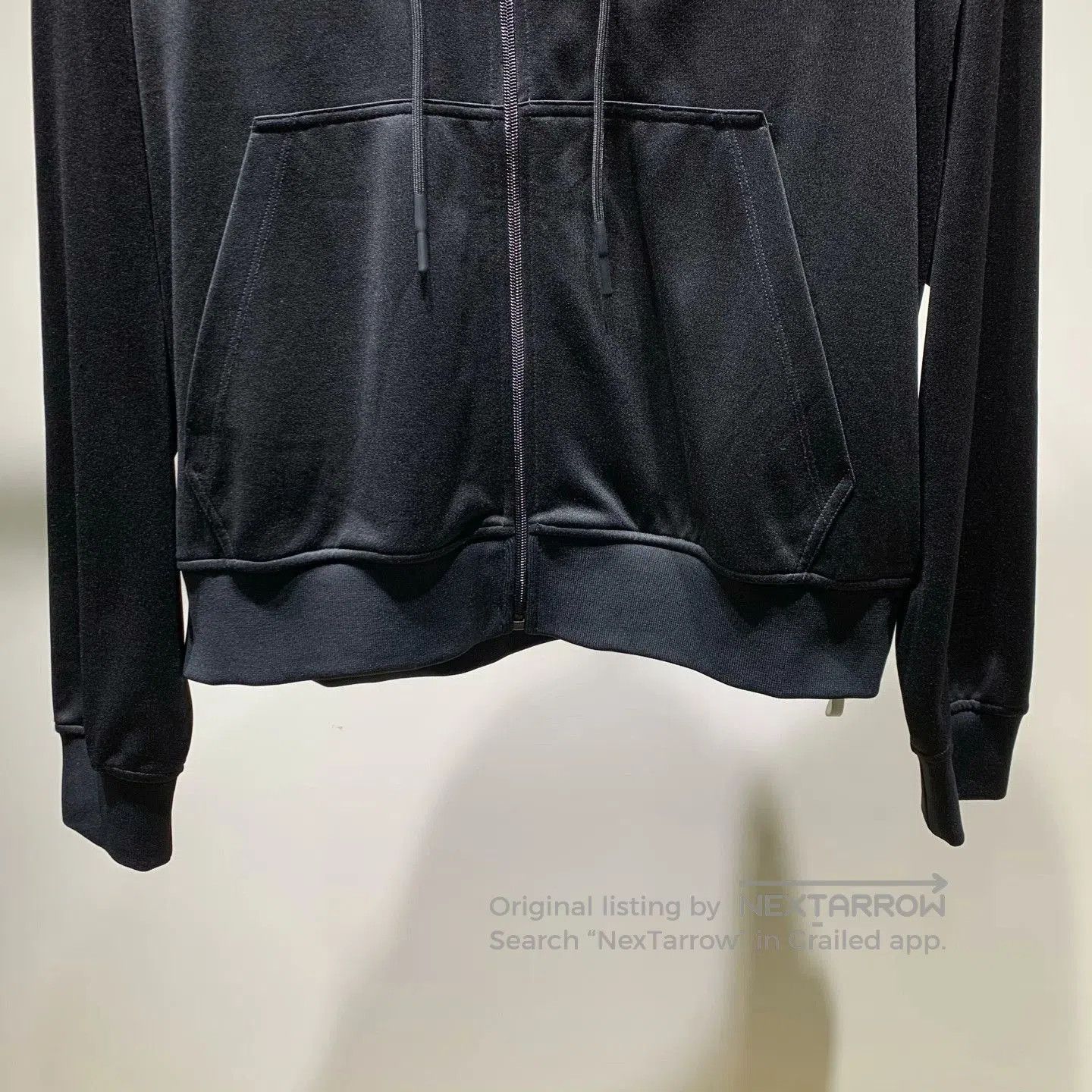 Balenciaga Off-White Chest Logo Zip Hoodie Jacket. Size US M / EU 48-50 / 2 - 4 Thumbnail