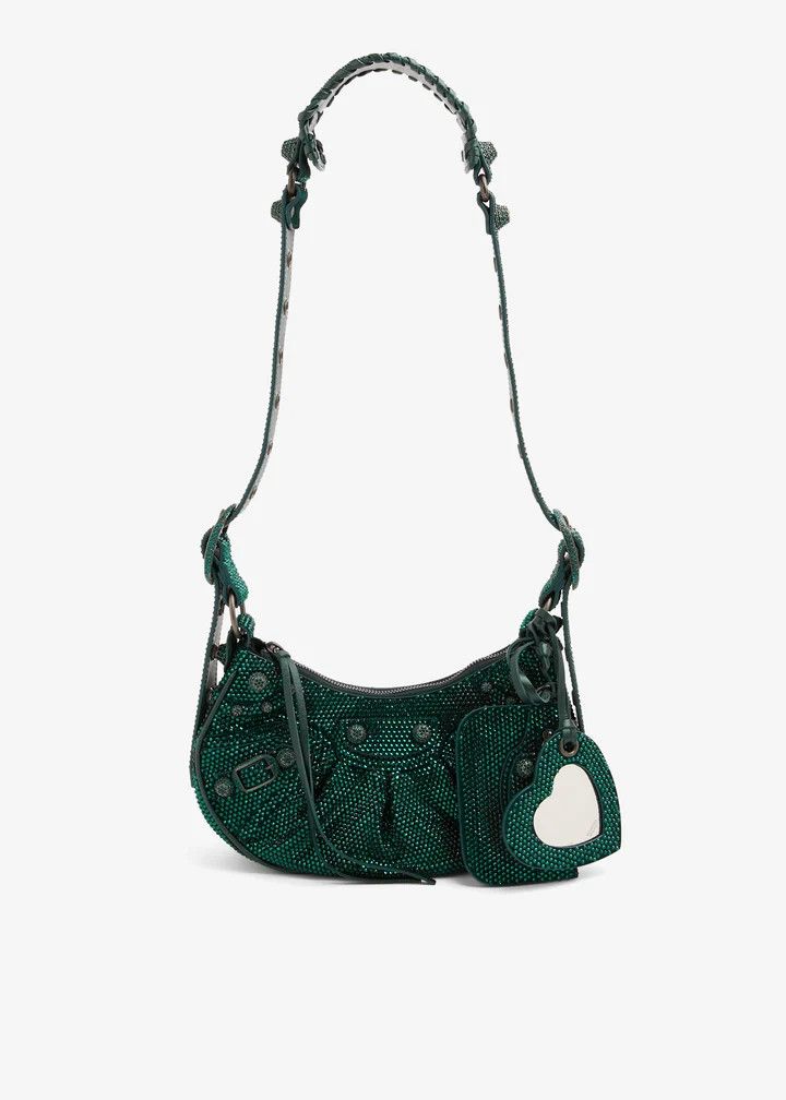 Balenciaga o1tr1nto0526 Size: OS / Le Cagole Shoulder Bag Rhinestones Size ONE SIZE - 1 Thumbnail