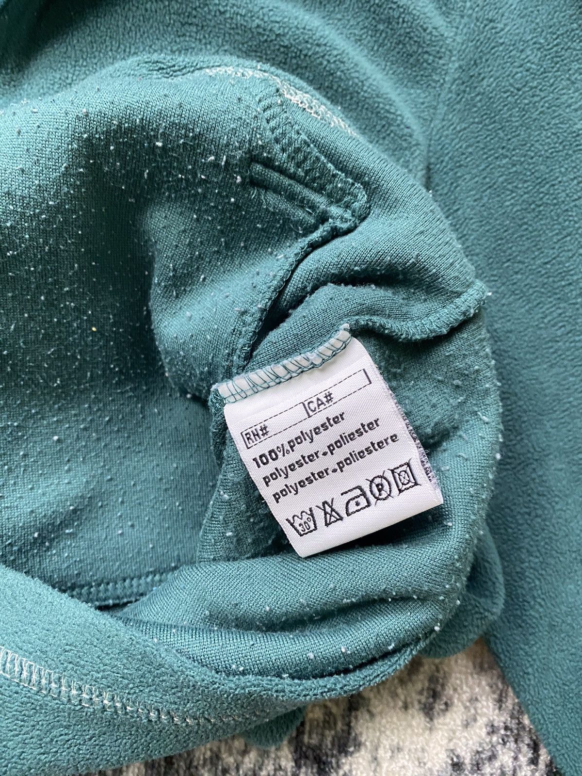 Kappa Vintage Kappa Fleece Full Zip Up Green Sweatshirt Y2K 90s Size US M / EU 48-50 / 2 - 6 Thumbnail