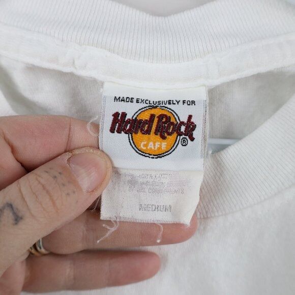 Hard Rock Cafe × Vintage Vintage 90s Hard Rock Cafe San Juan T-Shirt Size US M / EU 48-50 / 2 - 6 Thumbnail
