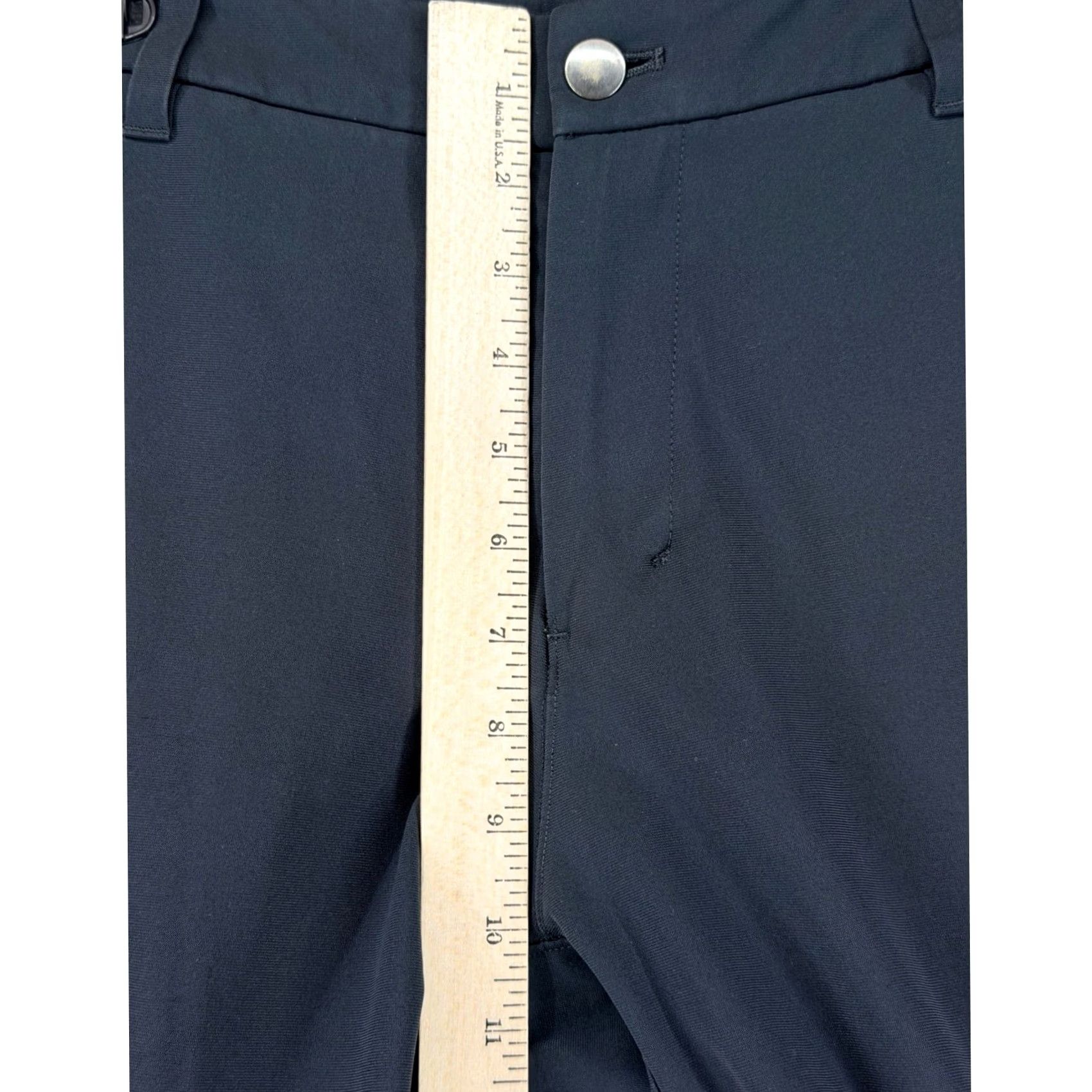 Lululemon Lululemon Lab Mens ABC Pant Slim 30 Black Technical Trouser Dress Pants Slim Mid Rise.. 30 in Inseam Size US 30 / EU 46 - 4 Thumbnail