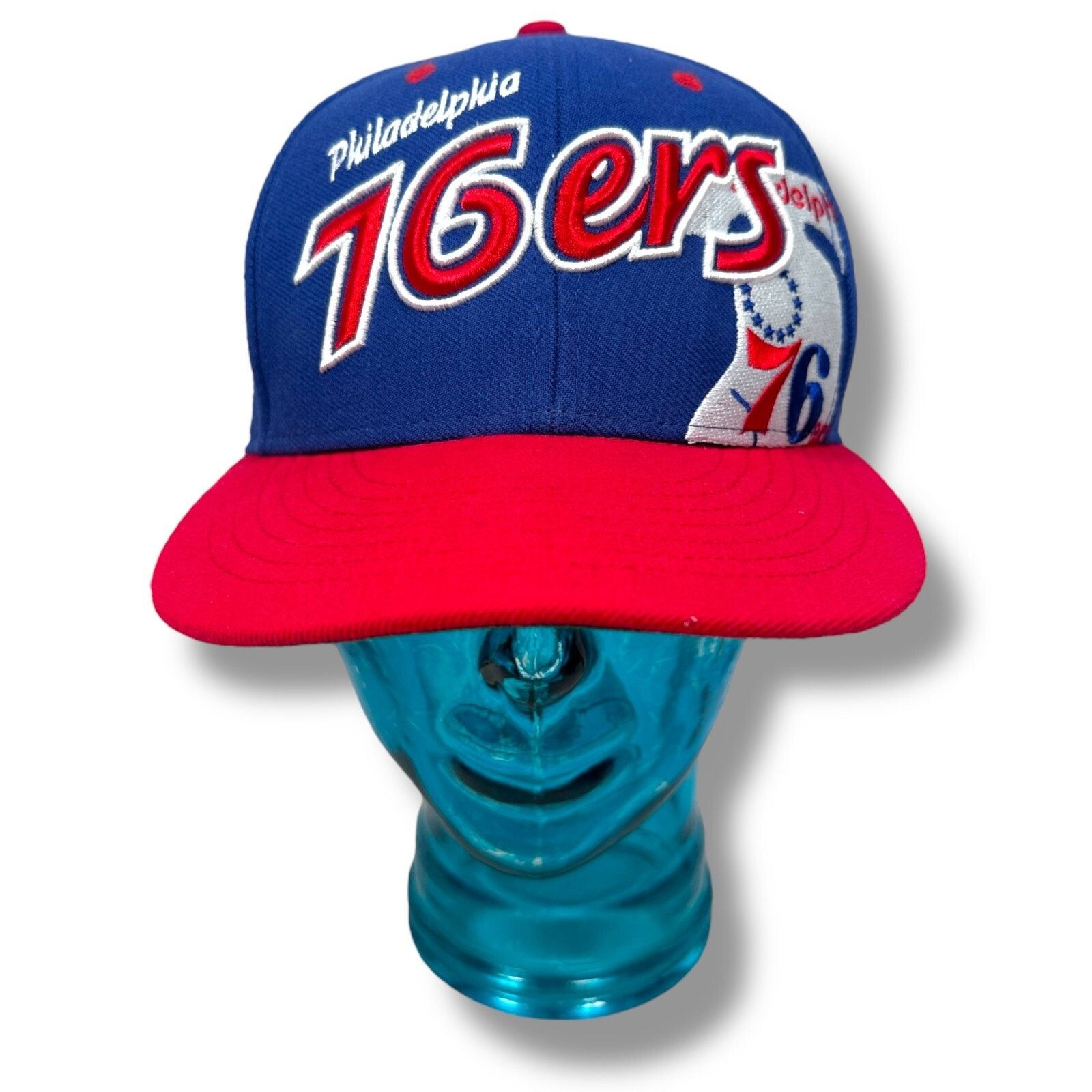 47 Philadelphia 76ers Basketball Cap Blue Men OS Retro 47 Brand Size ONE SIZE - 1 Thumbnail