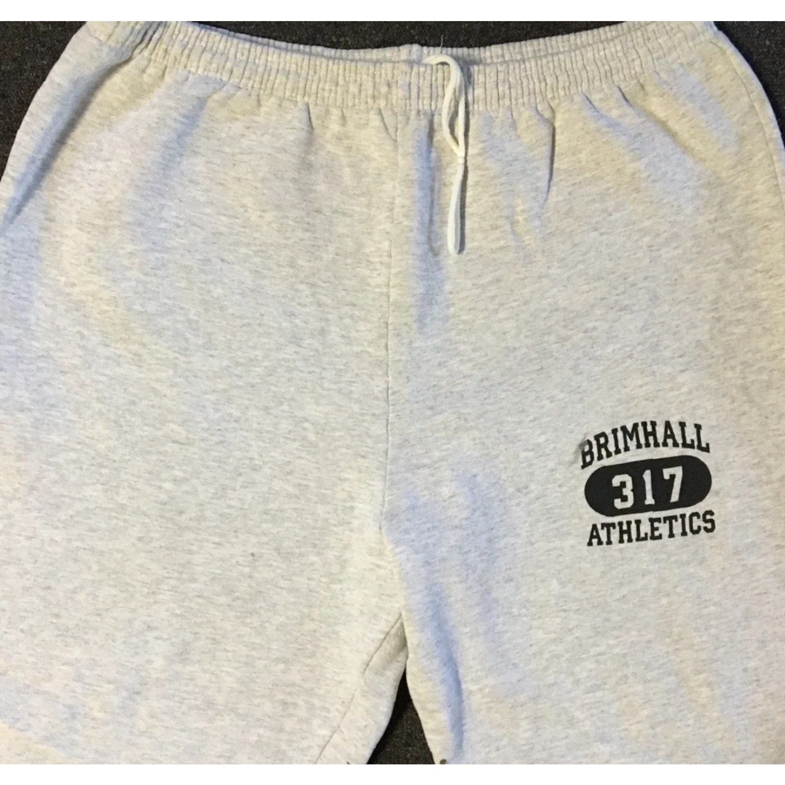 Vintage VINTAGE Brimhall Athletics Track Sweatpants 2XL USA Gray 90s 80s Grunge School Activewear Mens Pants Athletic Drawstring Size US 39 - 5 Thumbnail