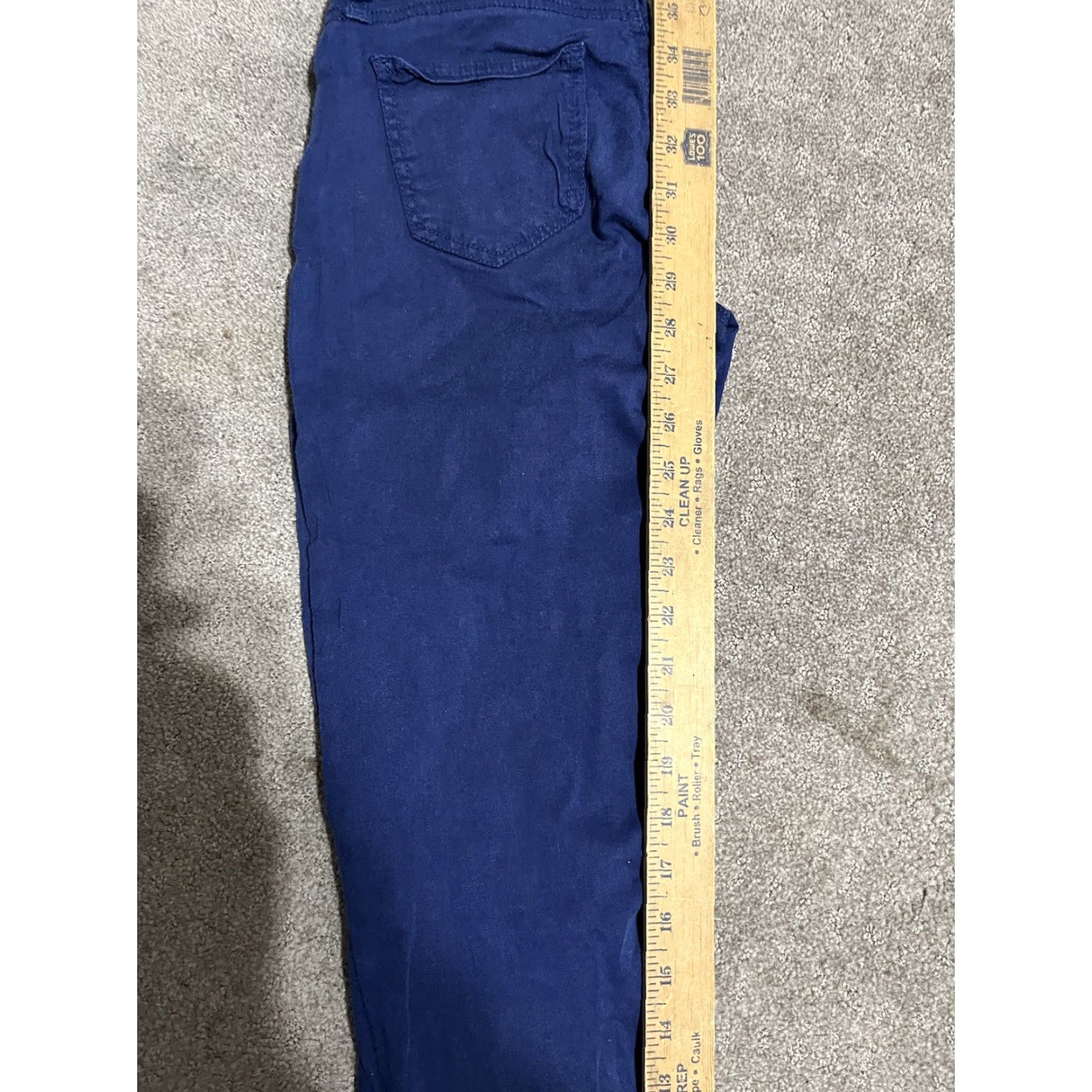 Vintage Celebrity Pink Jeans Womens Juniors 3/26 Blue Depth Mid Rise Skinny Size 26" / US 2 / IT 38 - 7 Thumbnail