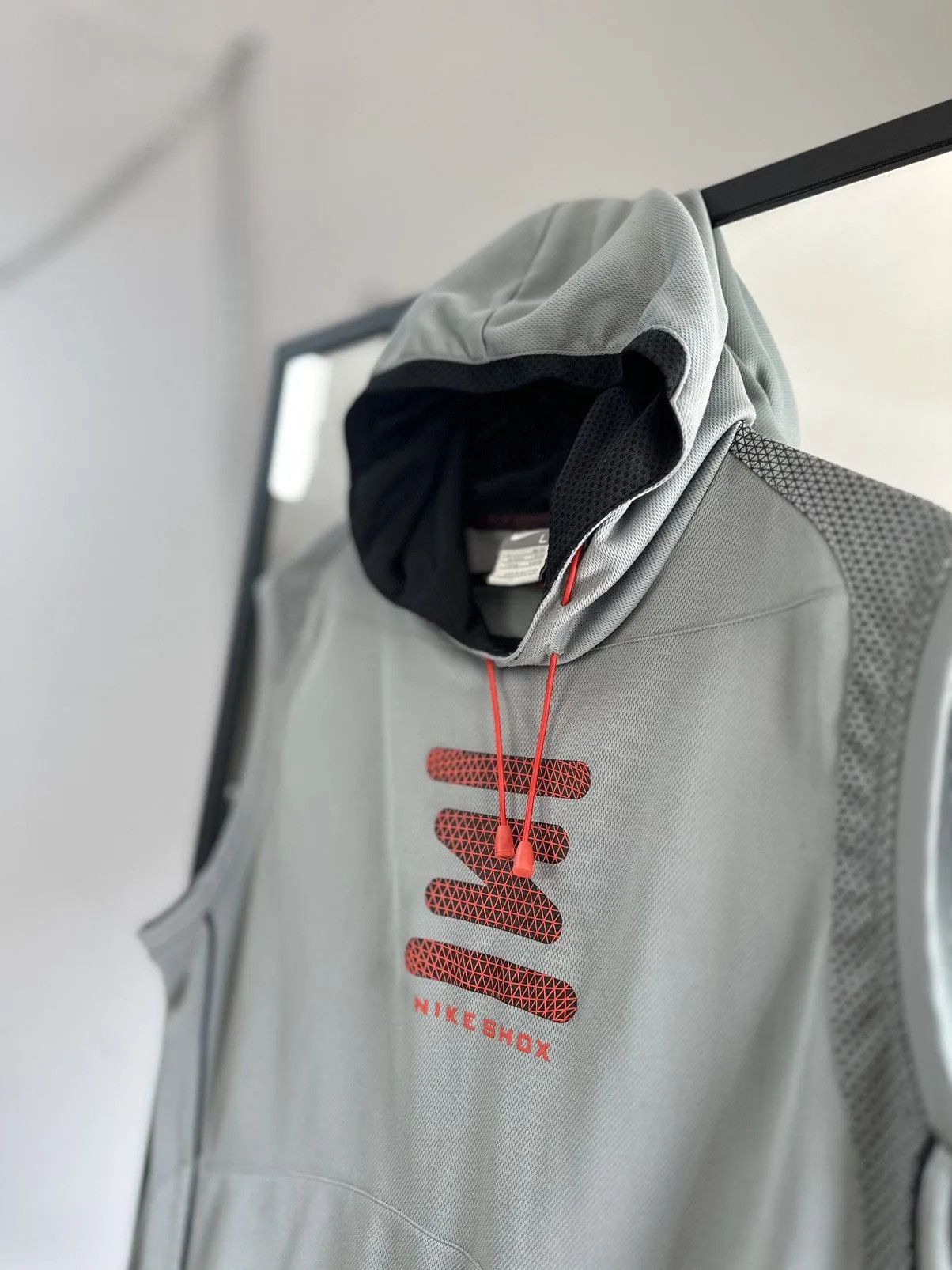 Nike Vintage Nike Shox T-shirt Gray Oakley style West shoppers Size US L / EU 52-54 / 3 - 7 Thumbnail