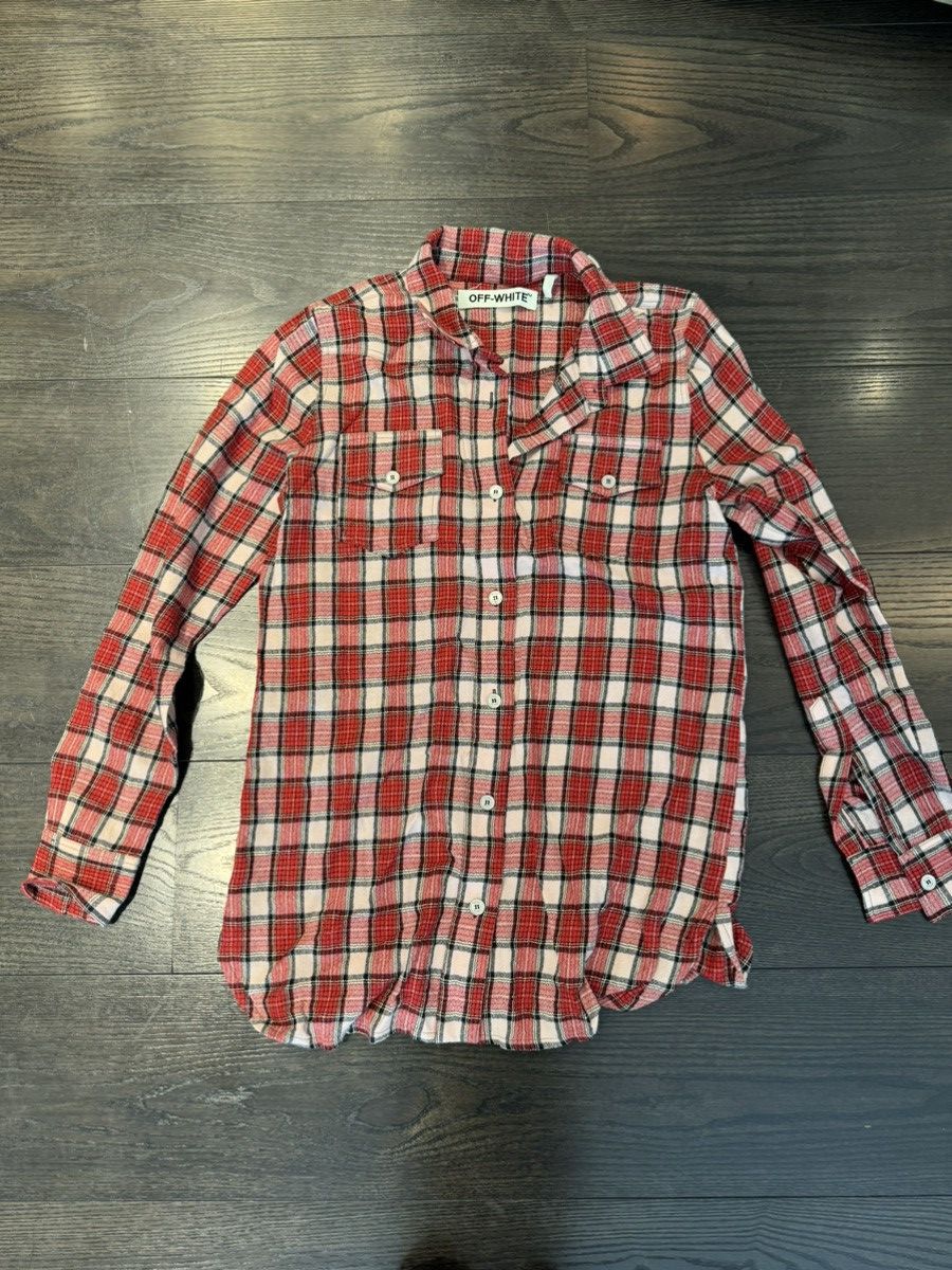 Off-White Red Flannel Size US XS / EU 42 / 0 - 1 Thumbnail