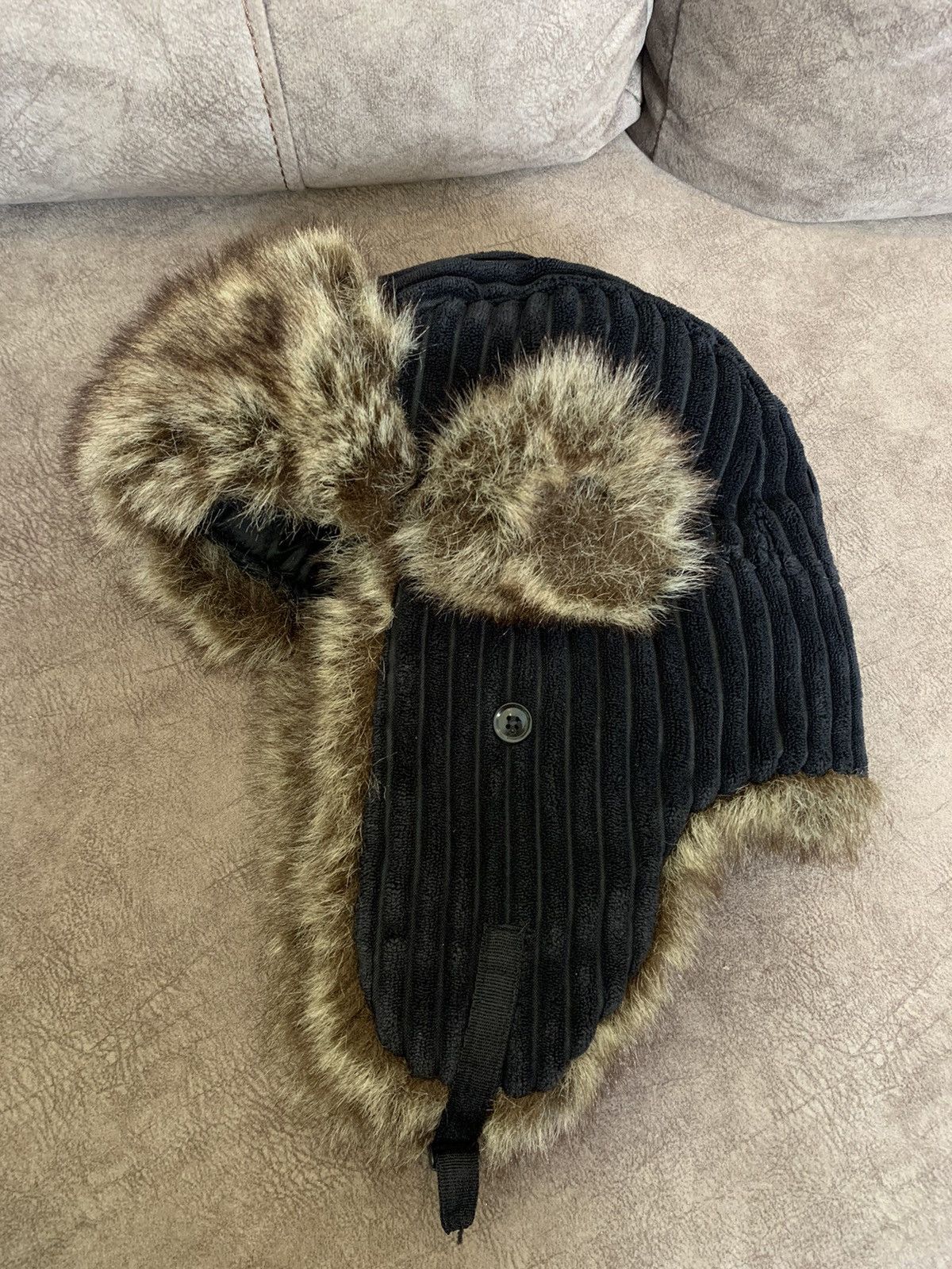 Japanese Brand Y2K Ushanka Hat Size ONE SIZE - 4 Thumbnail