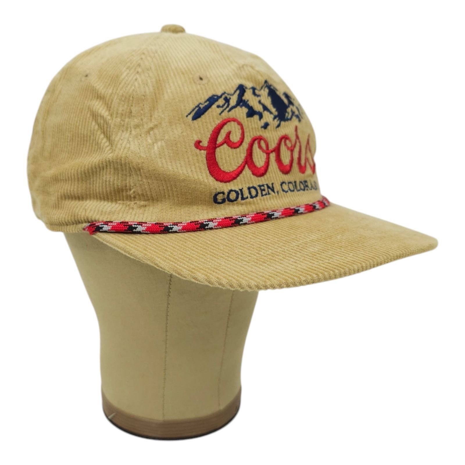 Mad Engine Coors Banquet Golden Colorado Corduroy Rope Snapback Cap Size ONE SIZE - 3 Thumbnail