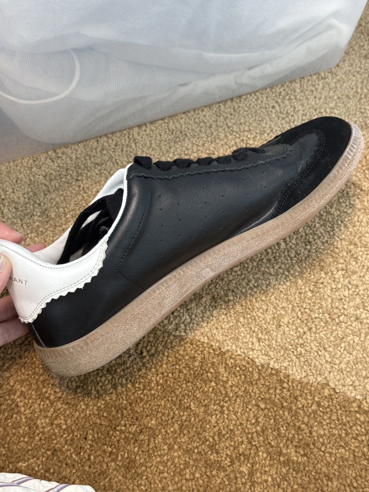 Isabel Marant Black leather sneakers Isabel marant Size US 9 / EU 42 - 6 Thumbnail
