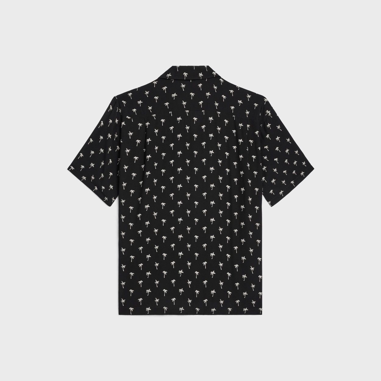 Celine SS24 $1.15k 🤑 Celine Hedi palm tree Hawaiian Black shirt Size US L / EU 52-54 / 3 - 25 Thumbnail