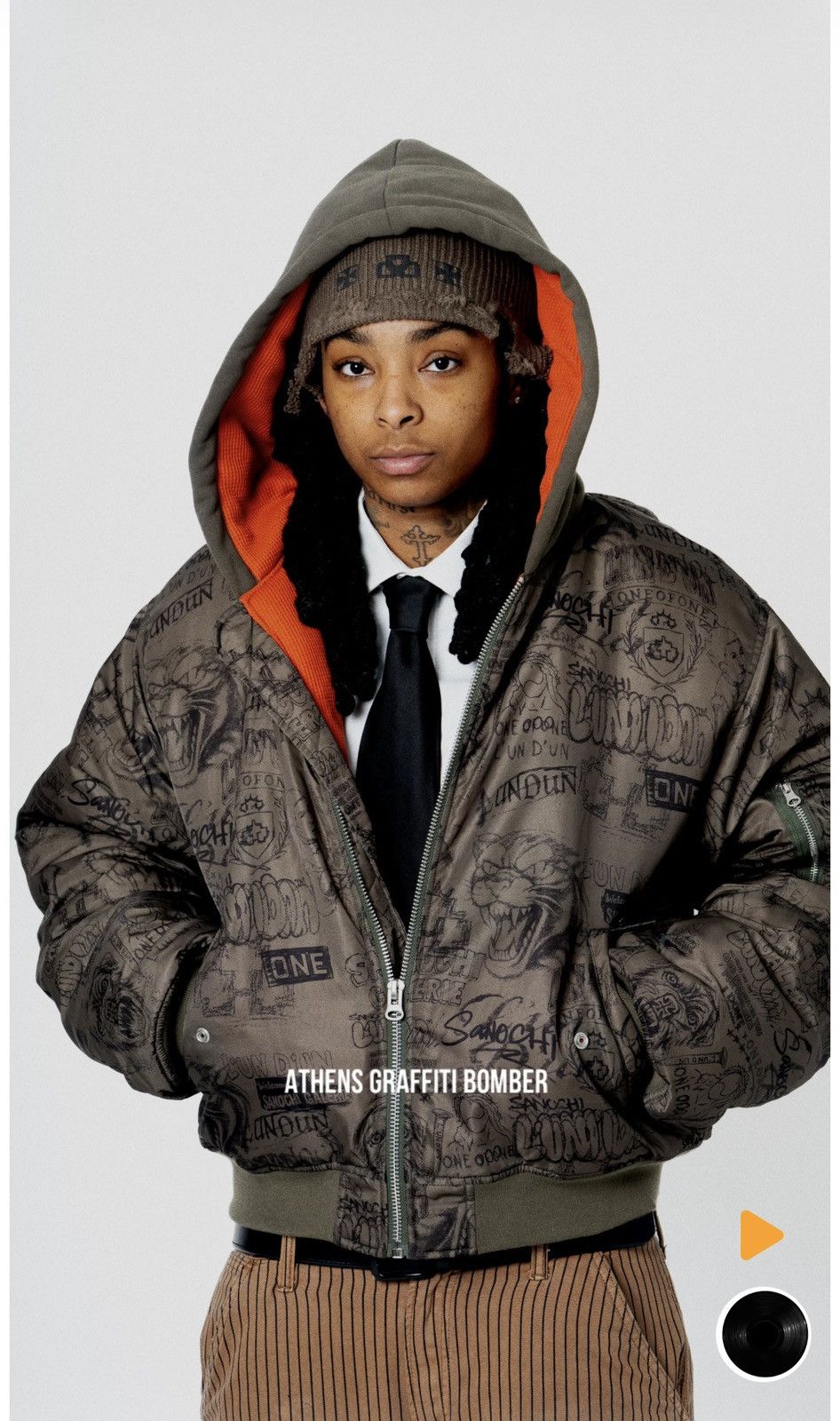 Other ONEOFONE ATHENS GRAFFITI BOMBER Size US XL / EU 56 / 4 - 1 Thumbnail